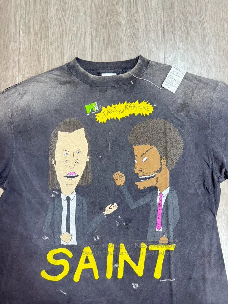 Saint Michael Saint Michael Do the old destruction of short sleeves Size US L / EU 52-54 / 3 - 2 Thumbnail