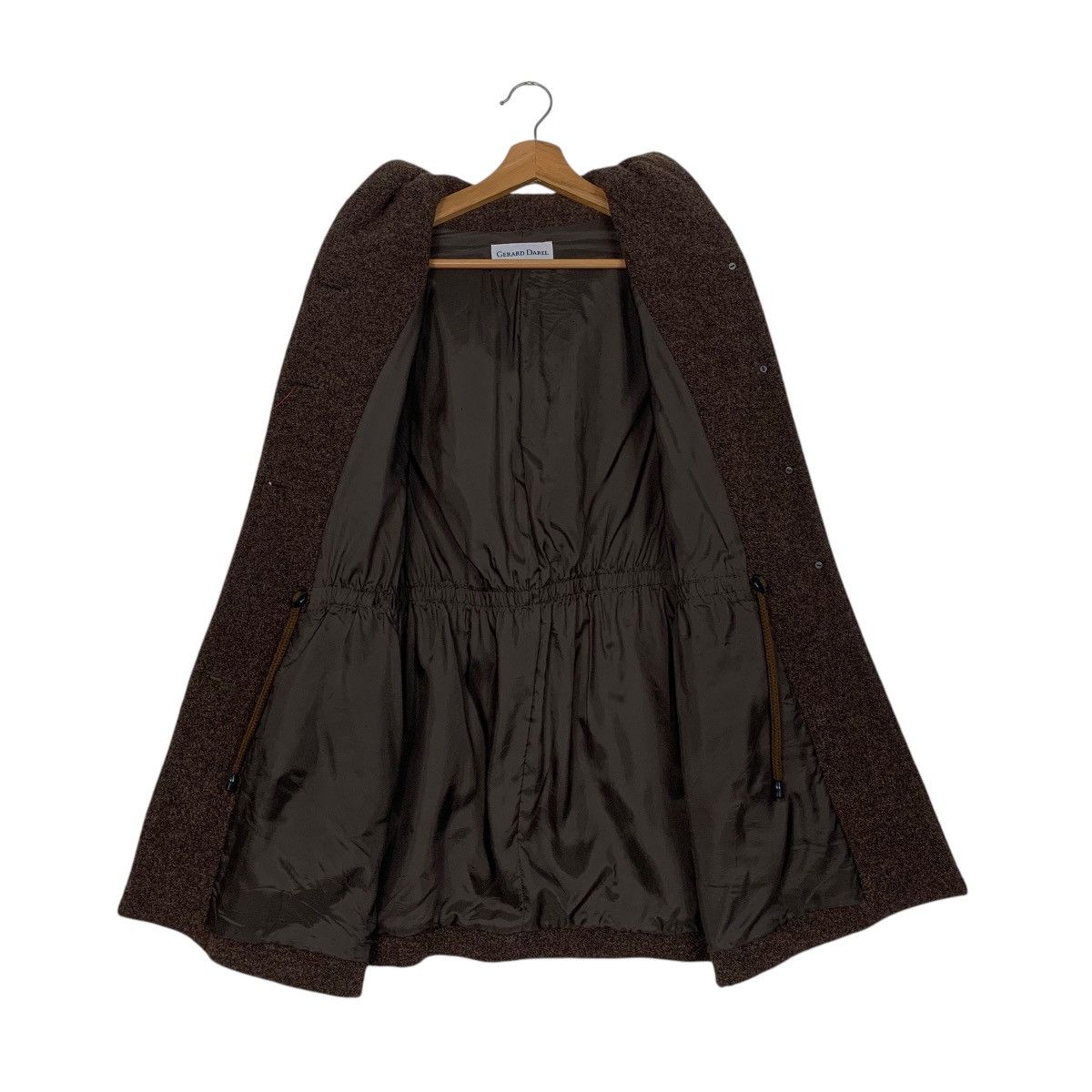 Gerard Darel Gerard Darel Paris Women Wool Hooded Jacket Size M / US 6-8 / IT 42-44 - 12 Thumbnail