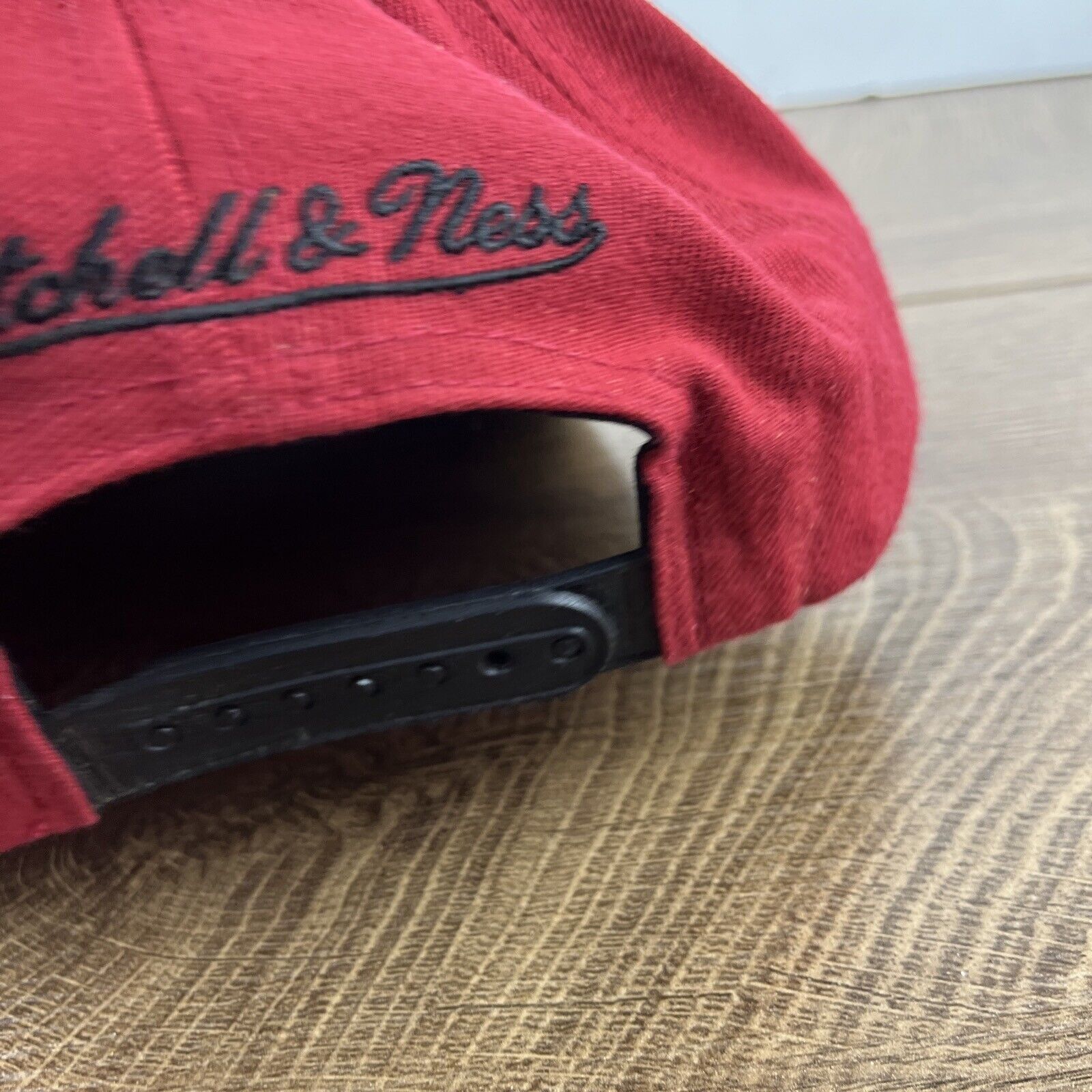 Mitchell & Ness Miami Heat Hat Mitchell & Ness Miami Red Hat Adjustable Adul Size ONE SIZE - 11 Thumbnail