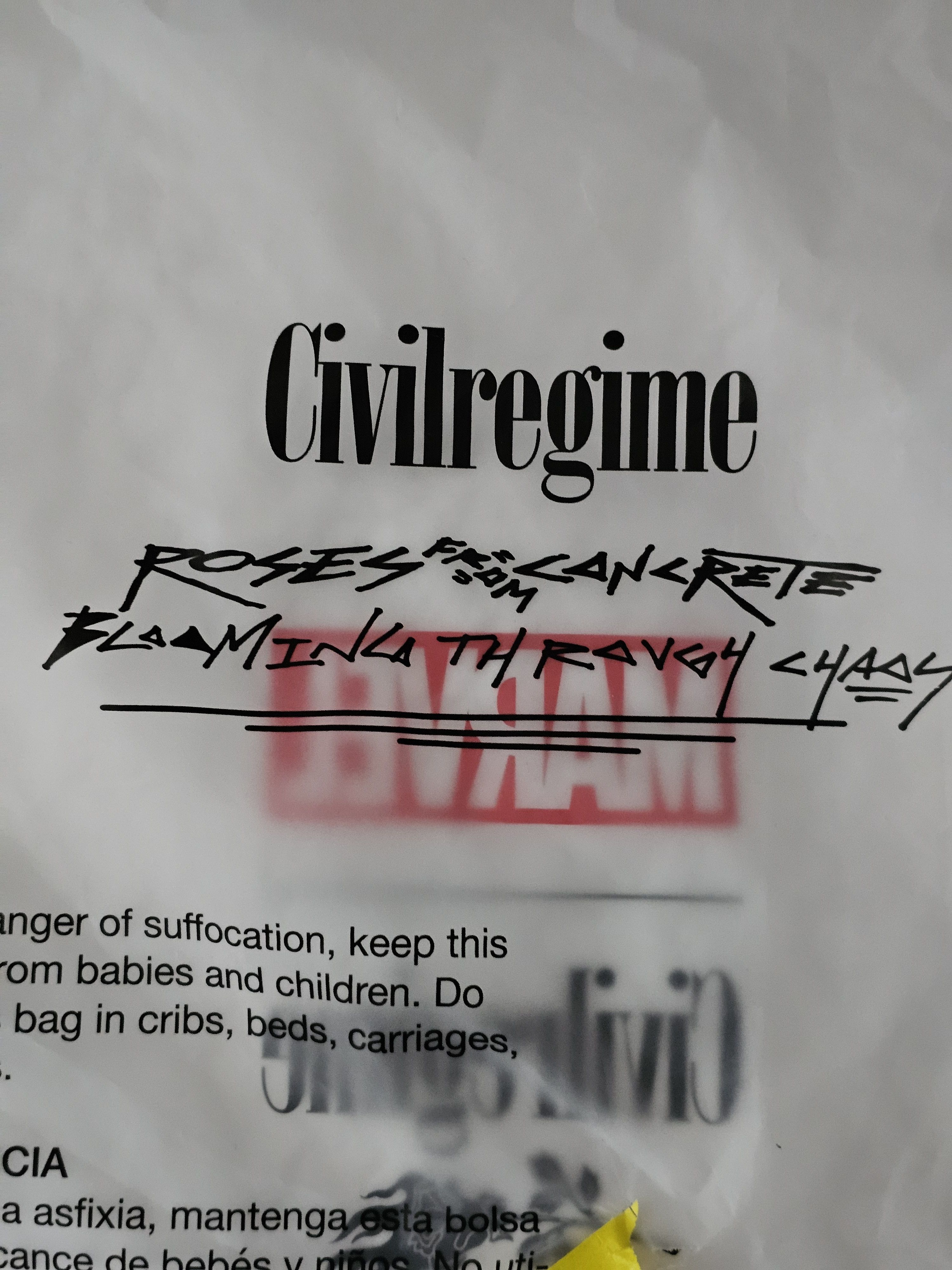 Civil Regime Civil Regime In Choas We Bloom tshirt Size US L / EU 52-54 / 3 - 16 Thumbnail