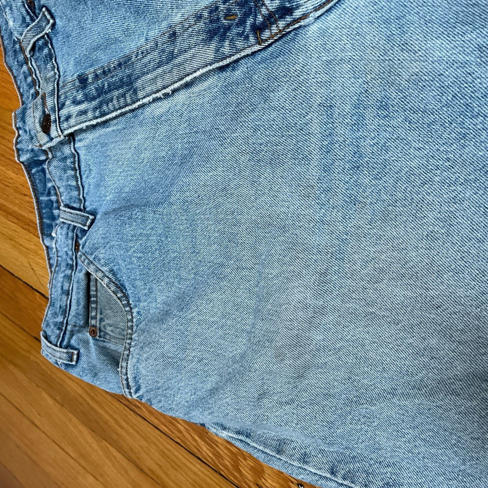 Levi's VTG 90s Levi's 550 Orange Tab Jeans Mens Relaxed Fit Tapered Size US 37 - 11 Thumbnail