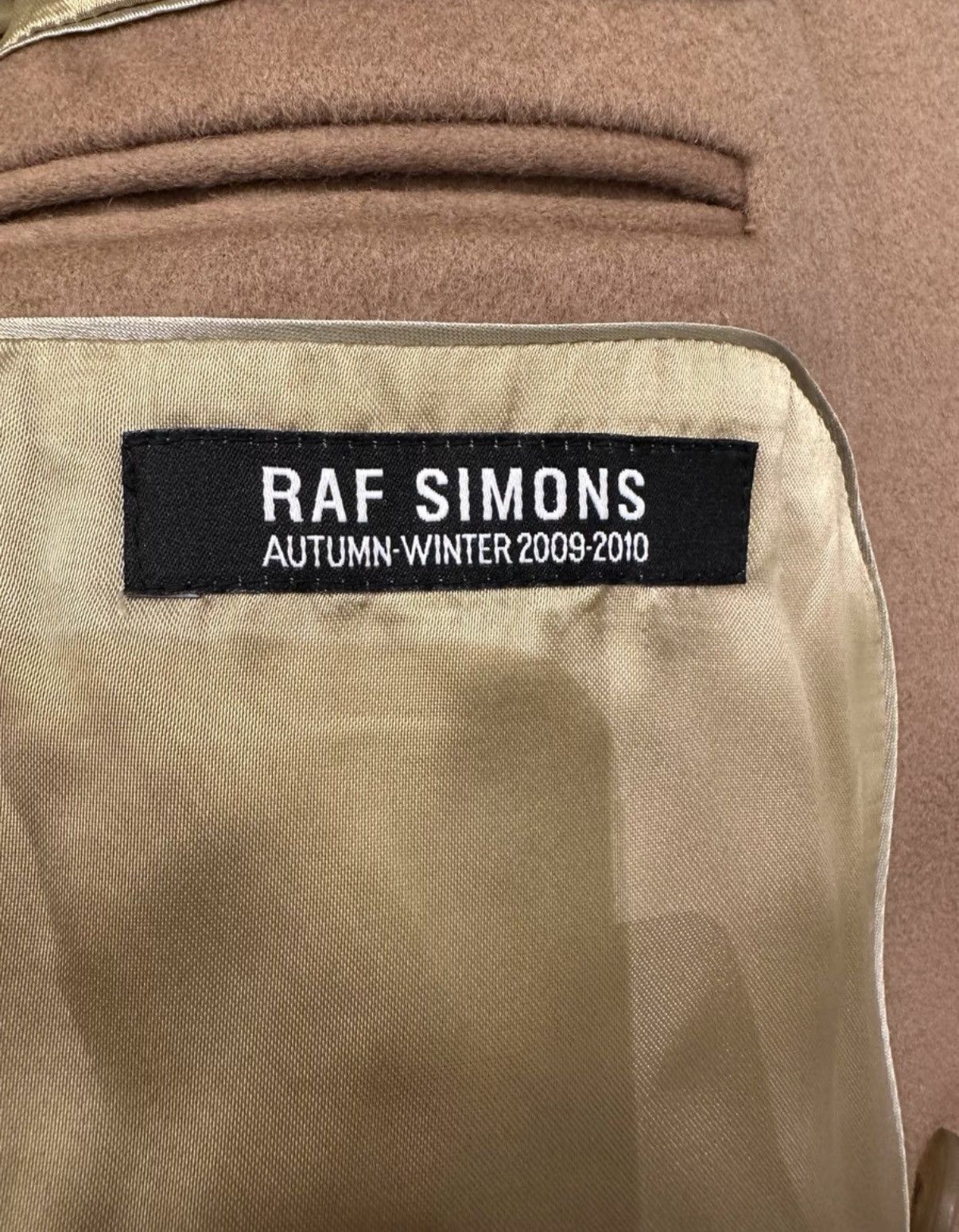 Raf Simons RAF SIMONS Oversized Peak Lapel Coat K23 Size US S / EU 44-46 / 1 - 6 Thumbnail