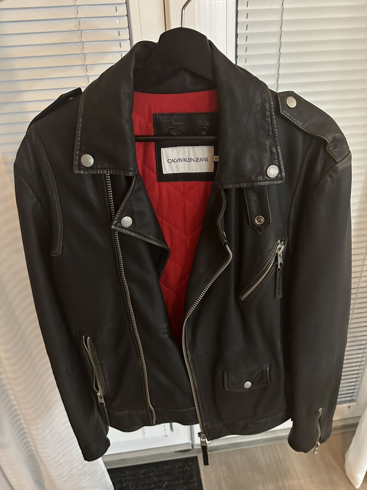 Calvin Klein CK leather jacket Size US S / EU 44-46 / 1 - 2 Thumbnail