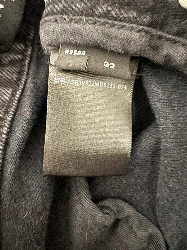 Amiri Amiri Washed casual straight jeans 2506-Nextarrow Size US 32 / EU 48 - 7 Thumbnail