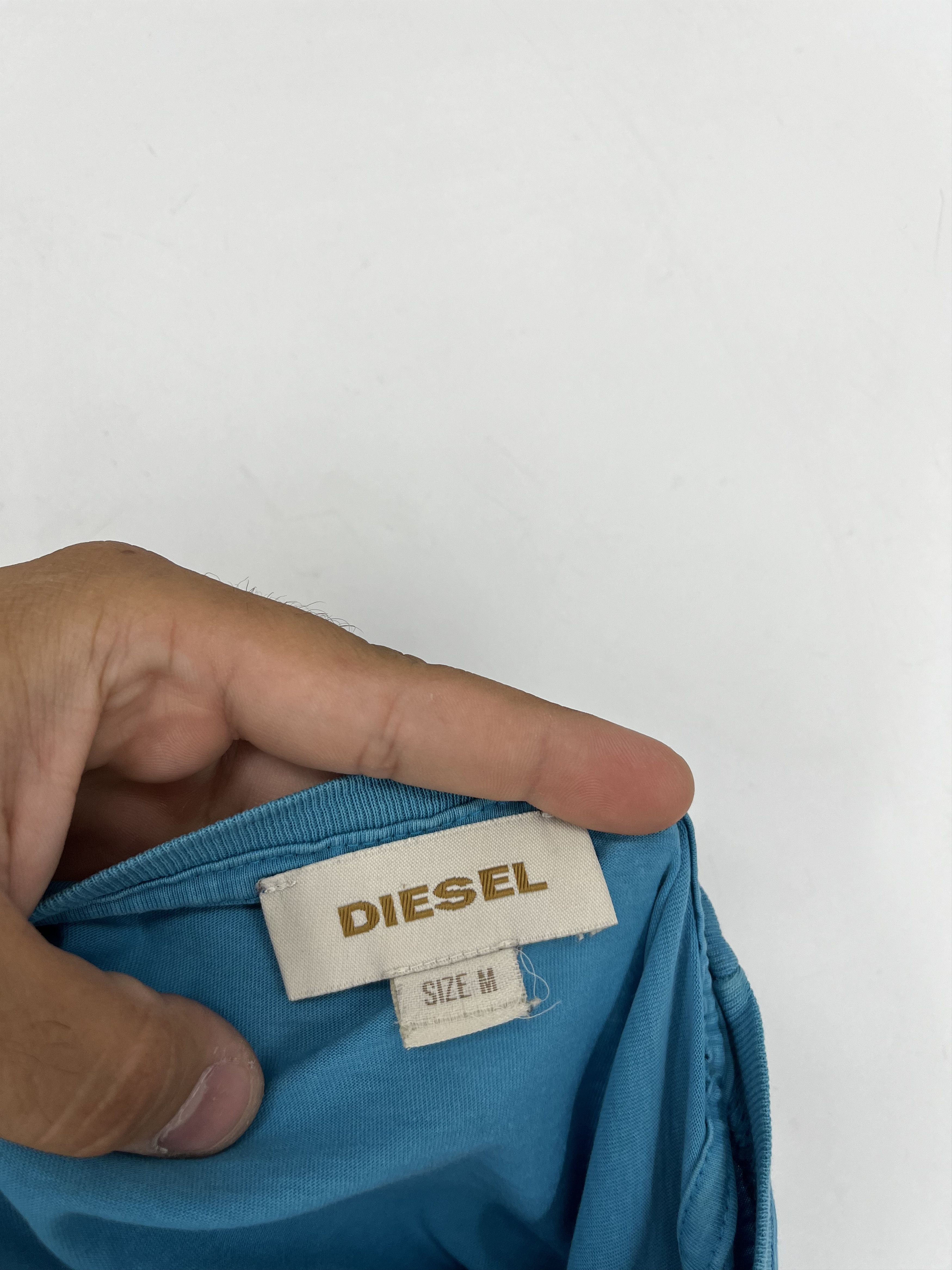 Other Vintage Diesel Japanese Y2K Style Tee Casual Streetwear 90s Size M / US 6-8 / IT 42-44 - 10 Thumbnail