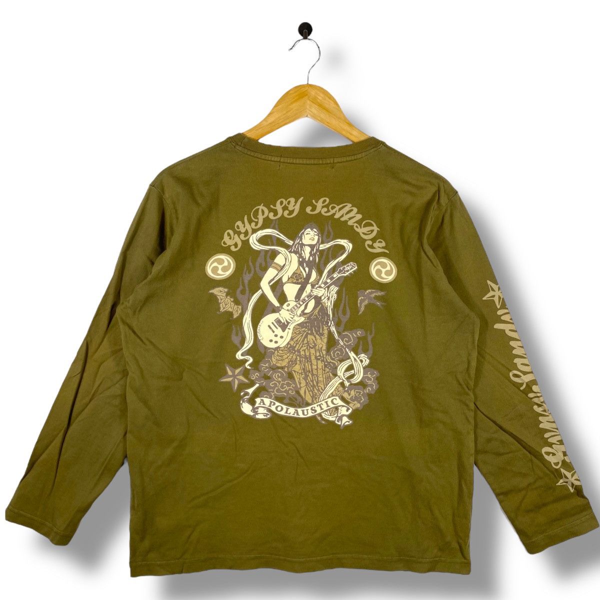 Japanese Brand Japanese Brand GIPSY SANDY A Polaustic Long Sleeve Graphic Size US L / EU 52-54 / 3 - 1 Thumbnail