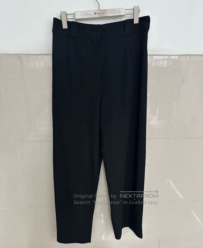 The Row The Row size 2 Black wool straight-leg pants Size 25" / US 0 / IT 36 - 1 Thumbnail