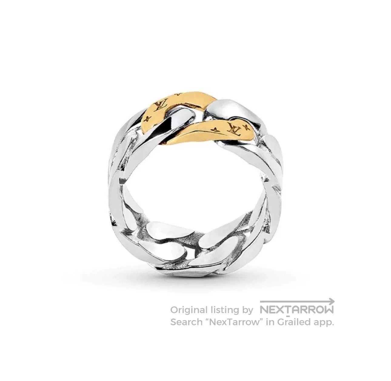 Louis Vuitton Louis Vuitton Chain Links Metal Ring. Size ONE SIZE - 5 Thumbnail