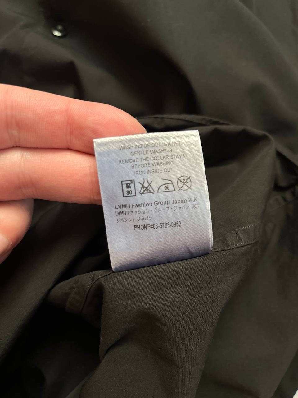 Givenchy Givenchy Men's Black Dress Shirt Size 41 Logo Embroidery Size US M / EU 48-50 / 2 - 11 Thumbnail