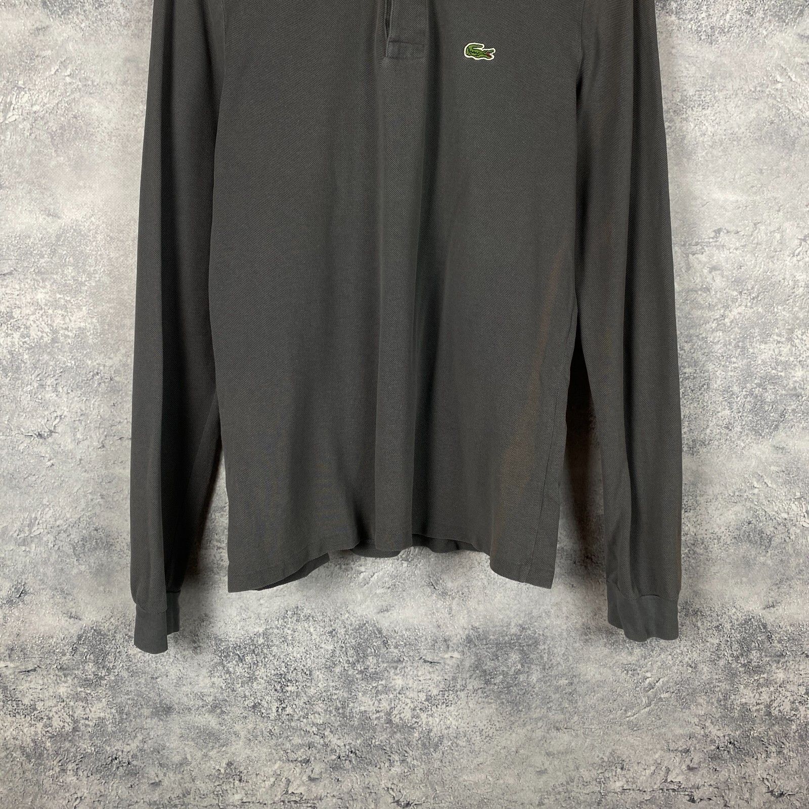 Lacoste Lacoste Polo Longsleeve Men's Size S Gray` Size US S / EU 44-46 / 1 - 3 Thumbnail