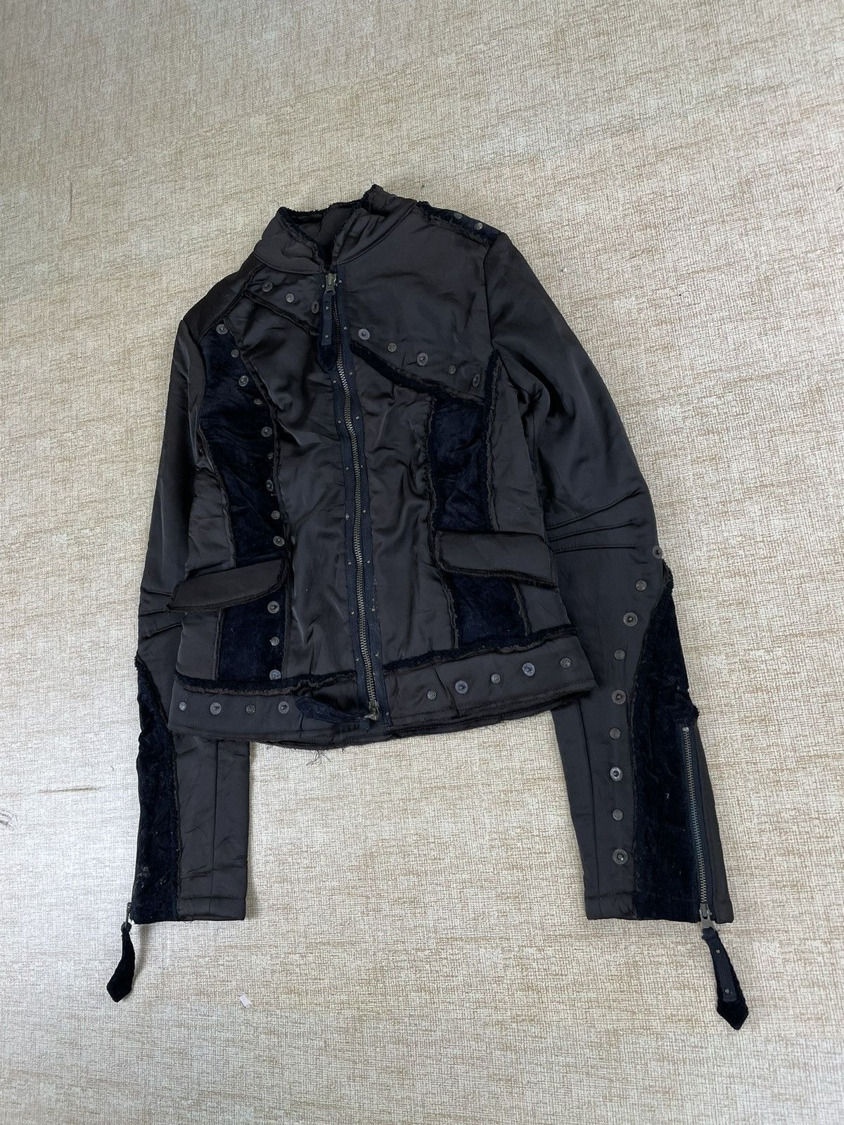 OZZ CROCE LGB Style Japanese Punk Zipper Jacket