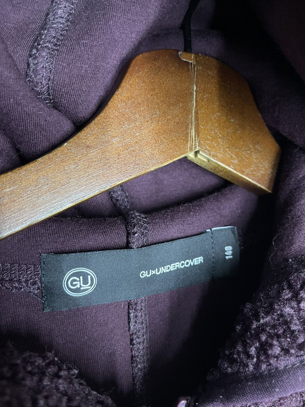 GU × Undercover WINTER STREETWEAR UNDERCOVER FLEECE HOODIES JACKET Size US M / EU 48-50 / 2 - 3 Thumbnail