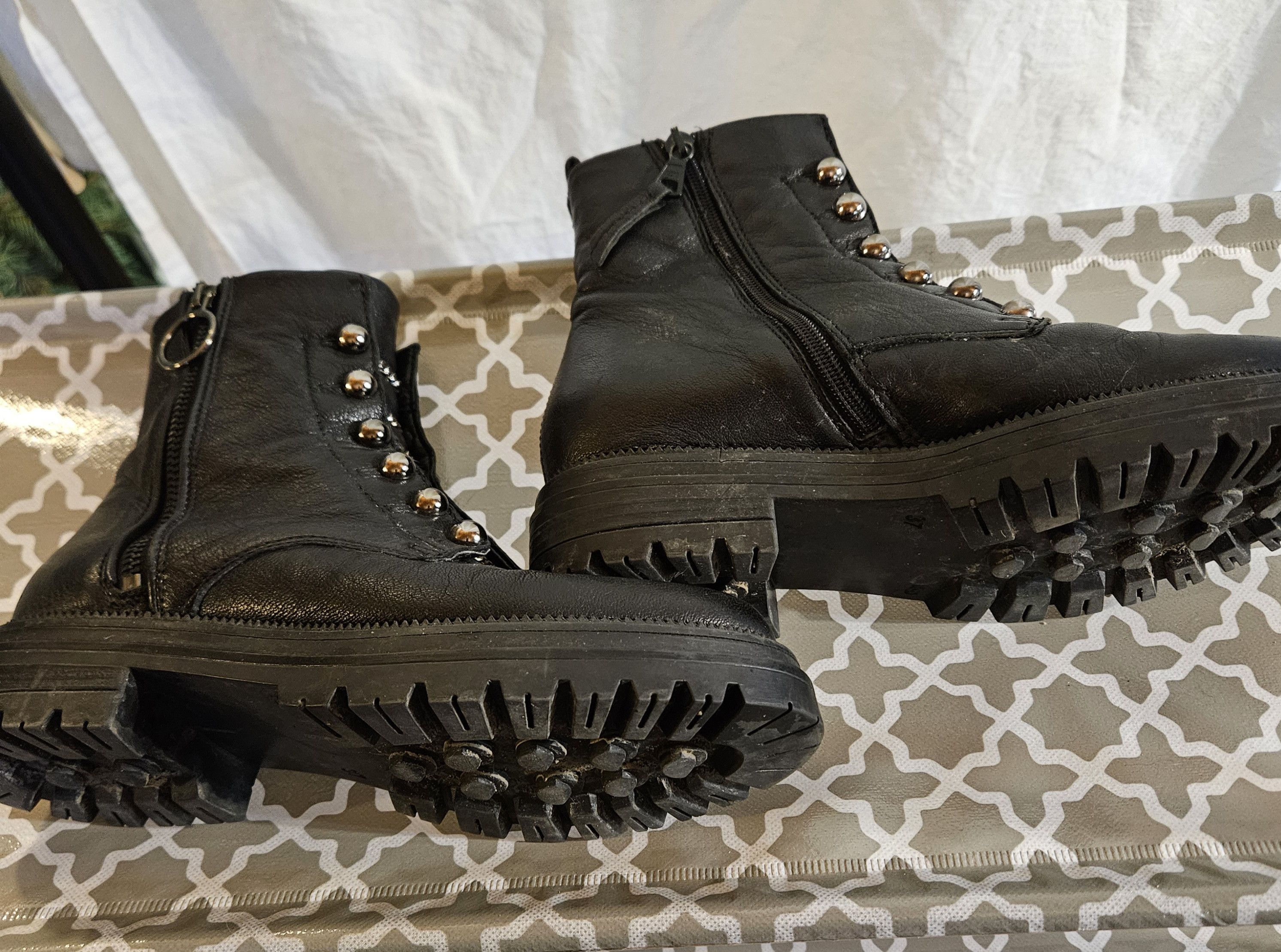 Leather Browns Verona Leather Boots Size US 7 / IT 37 - 2 Thumbnail