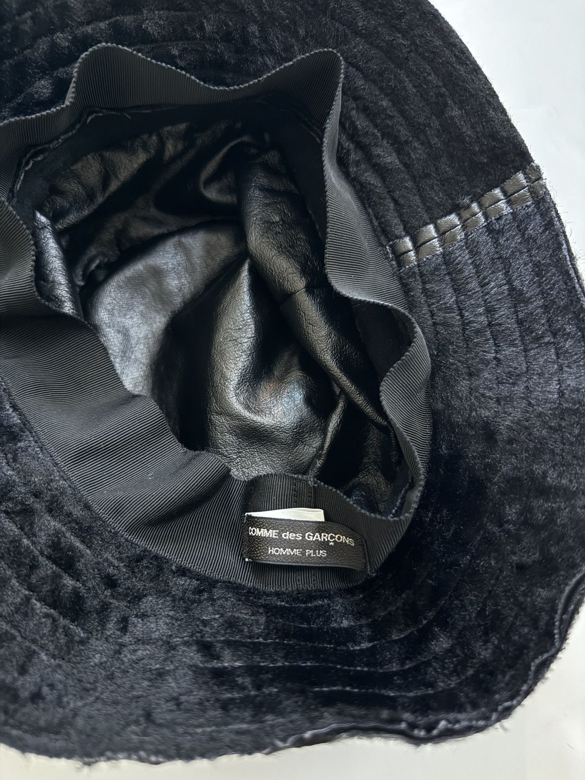 Comme des Garcons Homme Plus Comme des Garçons Homme plus 2002’ inside out bucket hat Size ONE SIZE - 10 Thumbnail