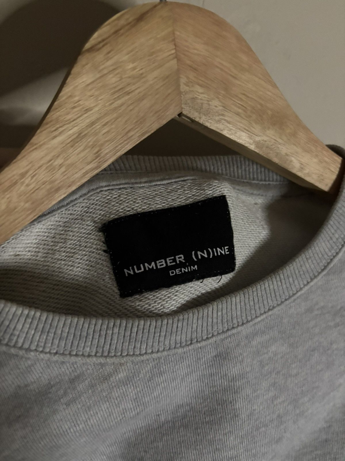Japanese Brand × Number (N)ine Number nine bar logo Sweatshirt Size US M / EU 48-50 / 2 - 4 Thumbnail