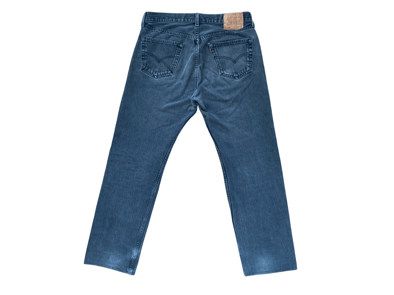 Levi's × Levi's Vintage Clothing 501 Levi's Black Denim Cropped Leg Size US 34 / EU 50 - 2 Thumbnail