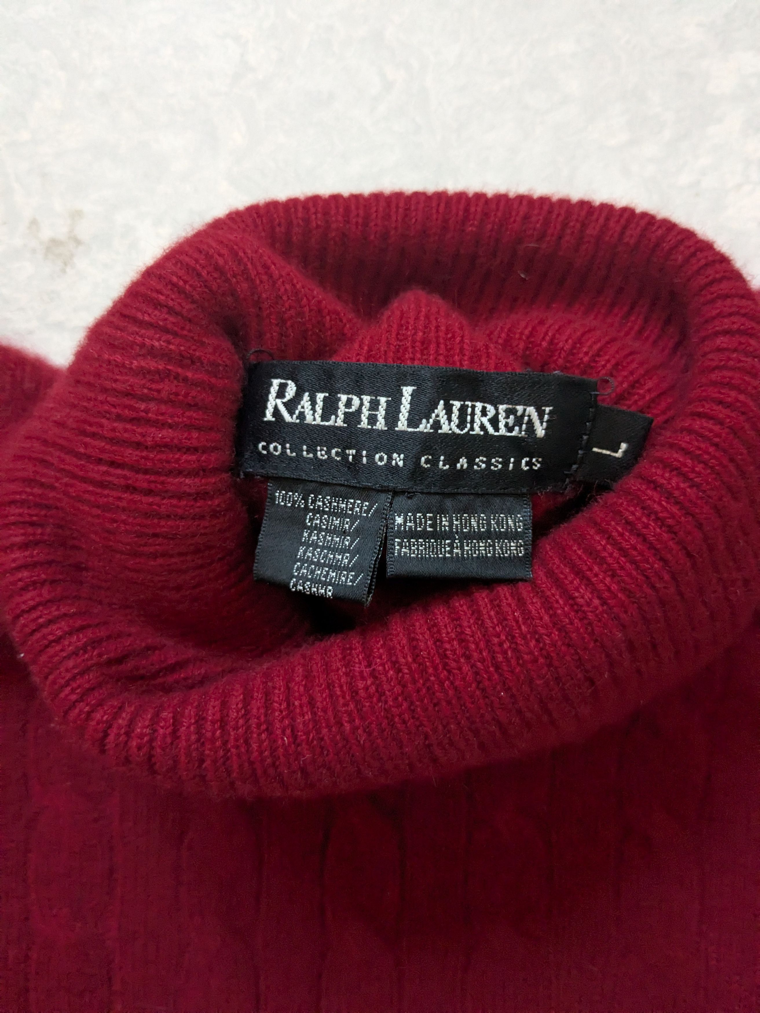 Polo Ralph Lauren Vintage Ralph Lauren Black Label Made in Hong kong Sweater Size US L / EU 52-54 / 3 - 3 Thumbnail