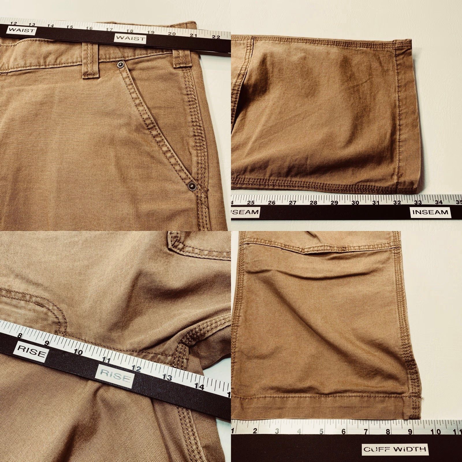 Carhartt VINTAGE Carhartt Carpenter Pants Double Knee Duck Canvas Mens 42x34 Brown Work 8526 Size US 42 / EU 58 - 9 Thumbnail