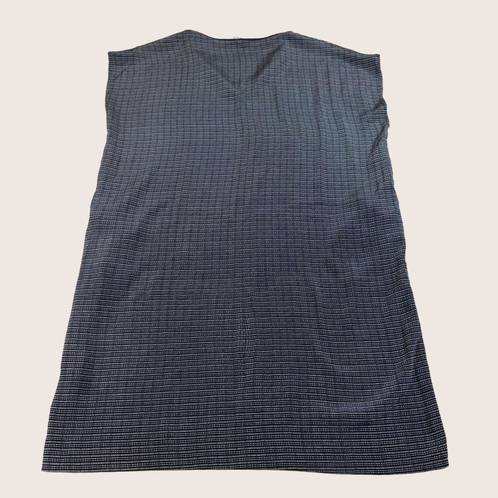 Vince Vince Dress Women M Blue V-Neck Sleeveless Pockets Silk Knee-Length Casual Business Size M / US 6-8 / IT 42-44 - 1 Thumbnail