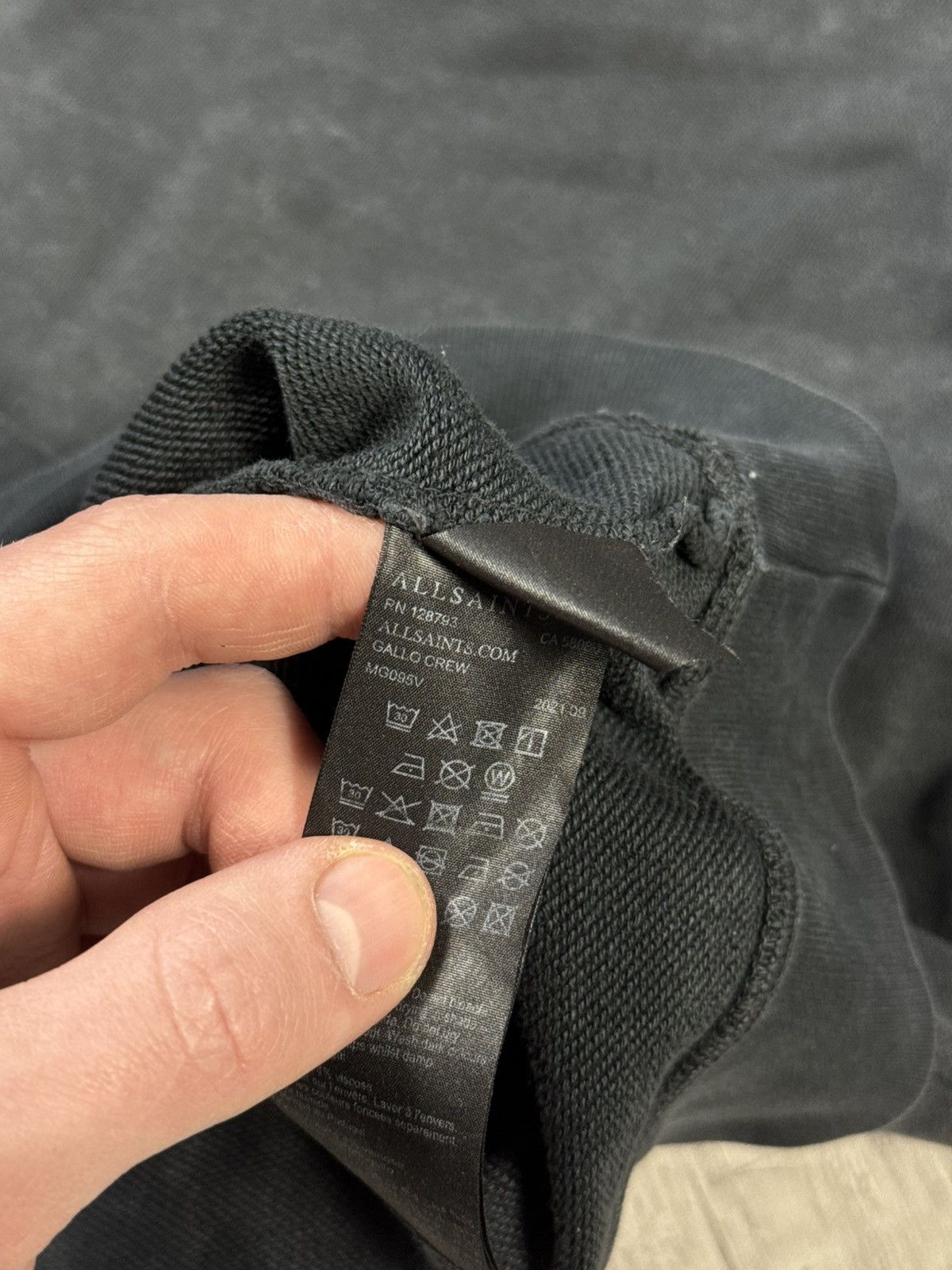 Allsaints Allsaints Nutopia gallo crew washed if6was9 style y2k japan Size M / US 6-8 / IT 42-44 - 9 Thumbnail