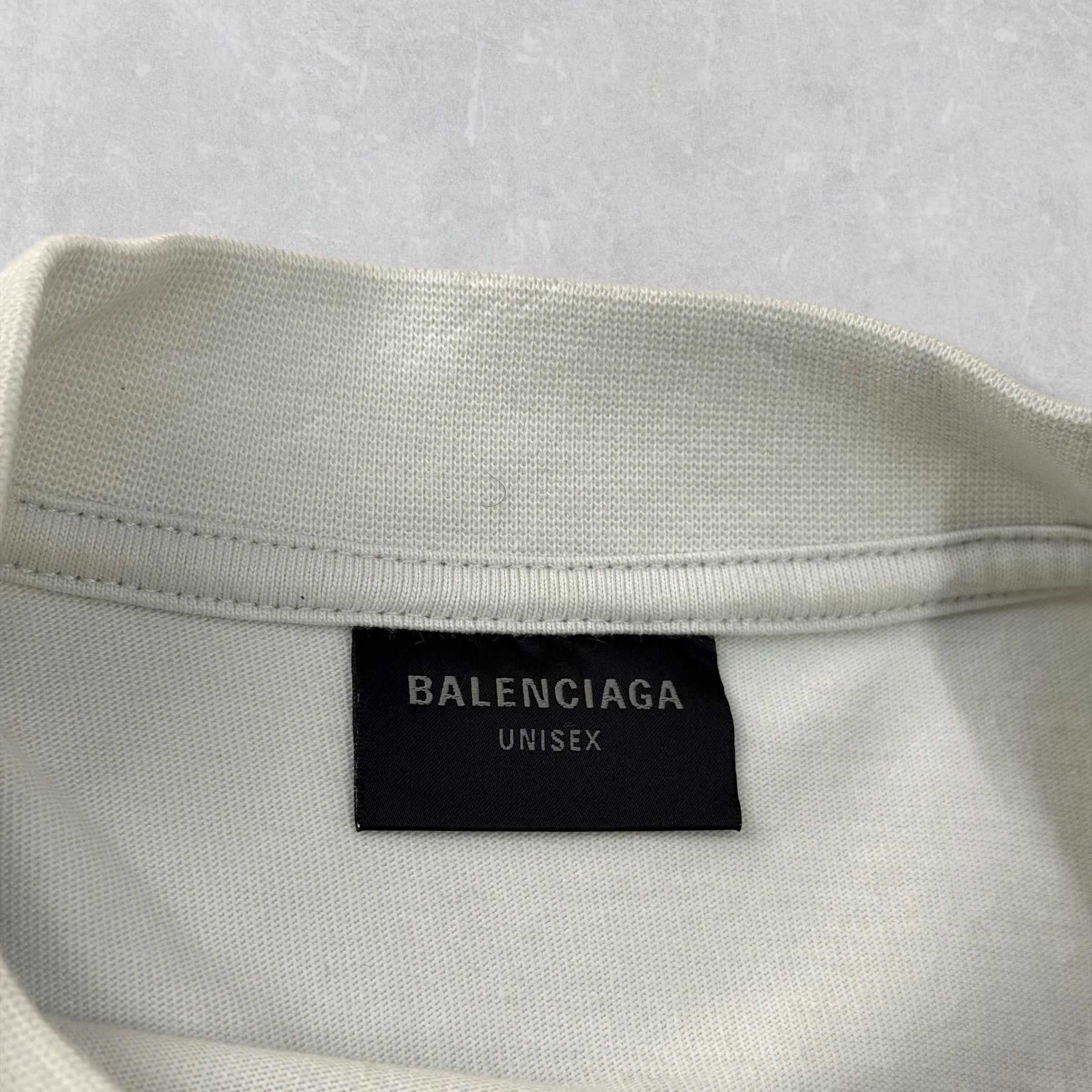 Balenciaga Balenciaga Loop Sports Icon Oversized Tee M (L) Size US L / EU 52-54 / 3 - 4 Thumbnail