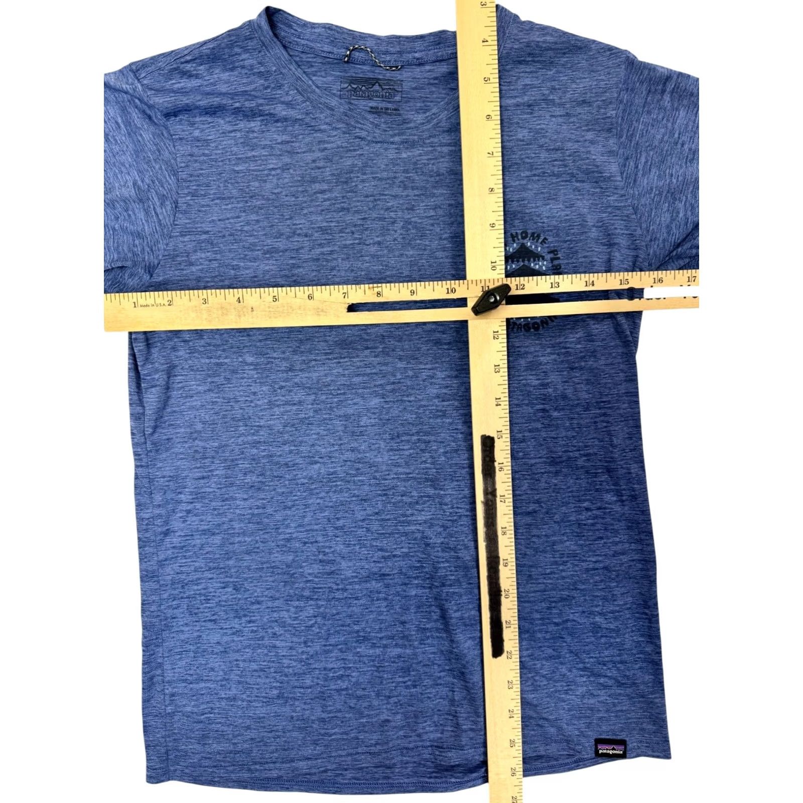 Patagonia VINTAGE Patagonia Men's XS Blue Heather Save Our Home Planet Graphic T-Shirt Athletic T-Shirt Mens XS Blue Heather Outdoor Nature Environmental 90s? Size US XS / EU 42 / 0 - 2 Thumbnail