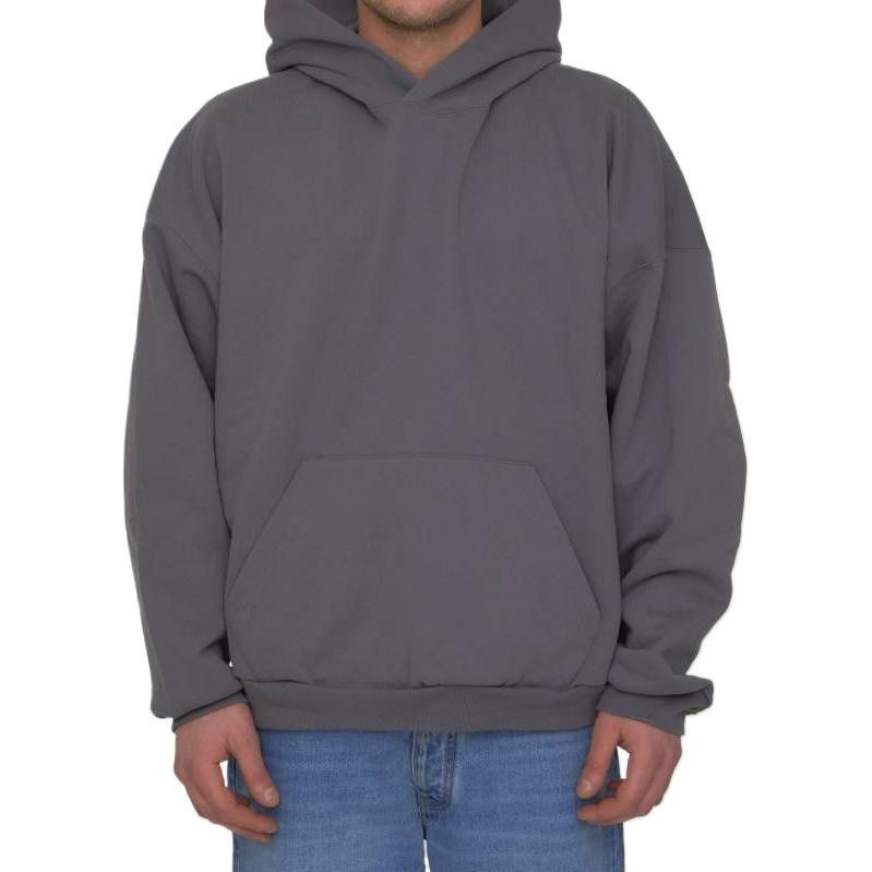 Balenciaga o1la1rc1a0725 Medium Fit Hoodie in Smoked Grey/Black Size US XL / EU 56 / 4 - 3 Thumbnail