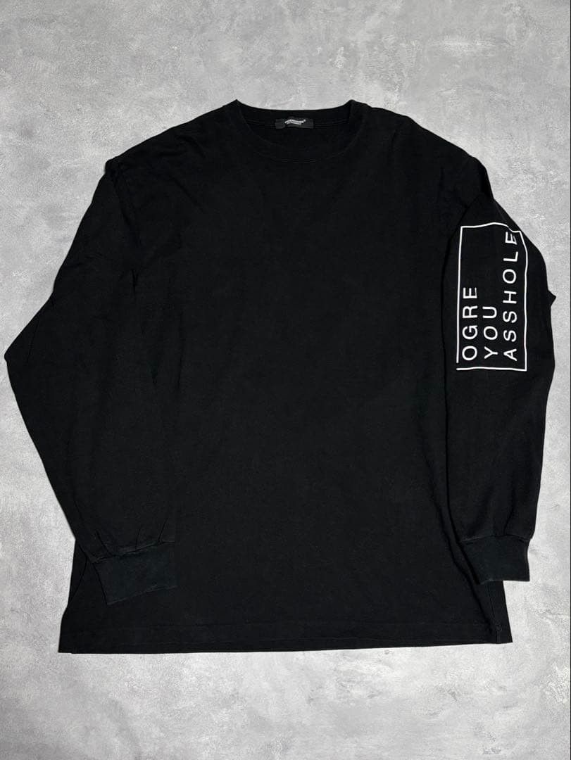 Undercover Undercover OGRE YOU ASSHOLE Back Print Long Sleeve Tee Size US L / EU 52-54 / 3 - 4 Thumbnail