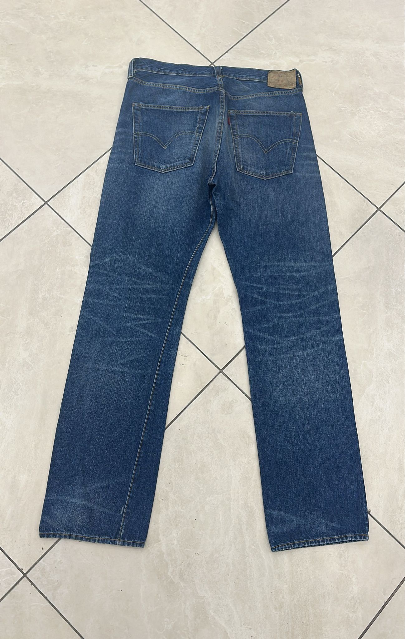Levi's Vintage Clothing LVC Levi's Vintage Clothing 1947 501XX BigE Selvedge Jeans Size US 34 / EU 50 - 2 Thumbnail