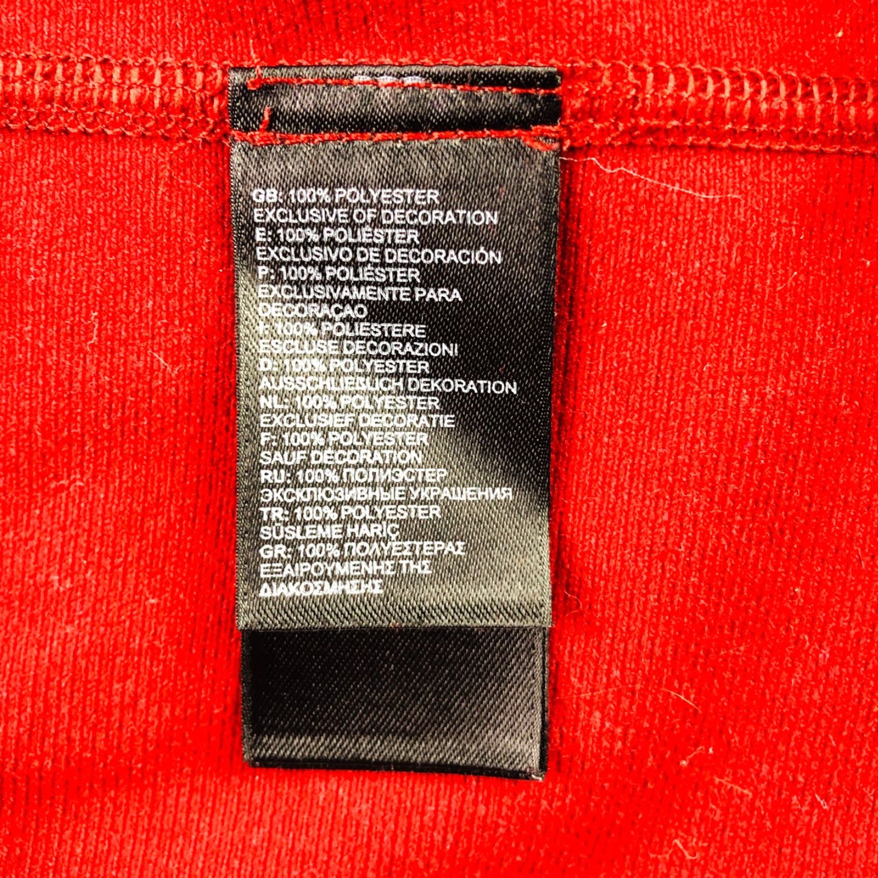 The North Face The North Face Performance Jacket Mens Red 1/4 Zip Medium Regular Polyester Activewear Size US M / EU 48-50 / 2 - 4 Thumbnail