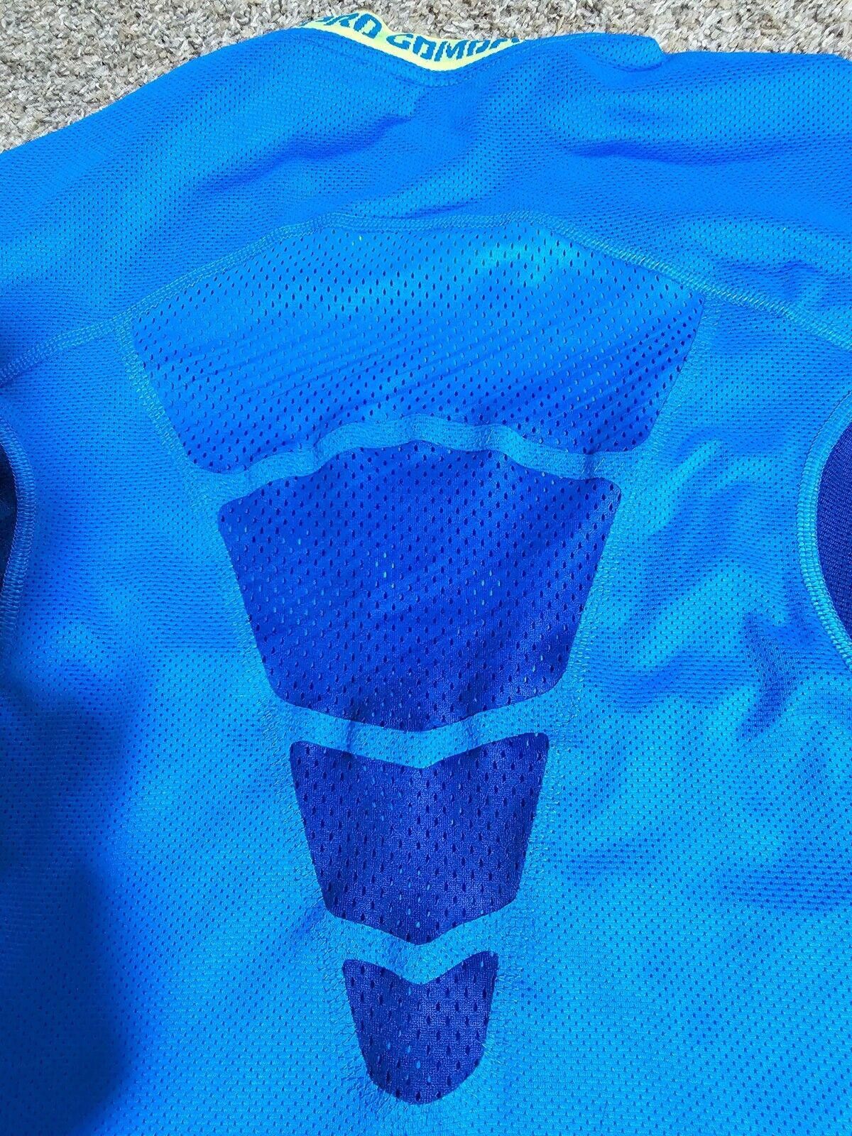 Nike Nike Pro Combat Shirt Mens L Blue Drifit Short Sleeve Fitted Size US L / EU 52-54 / 3 - 11 Thumbnail