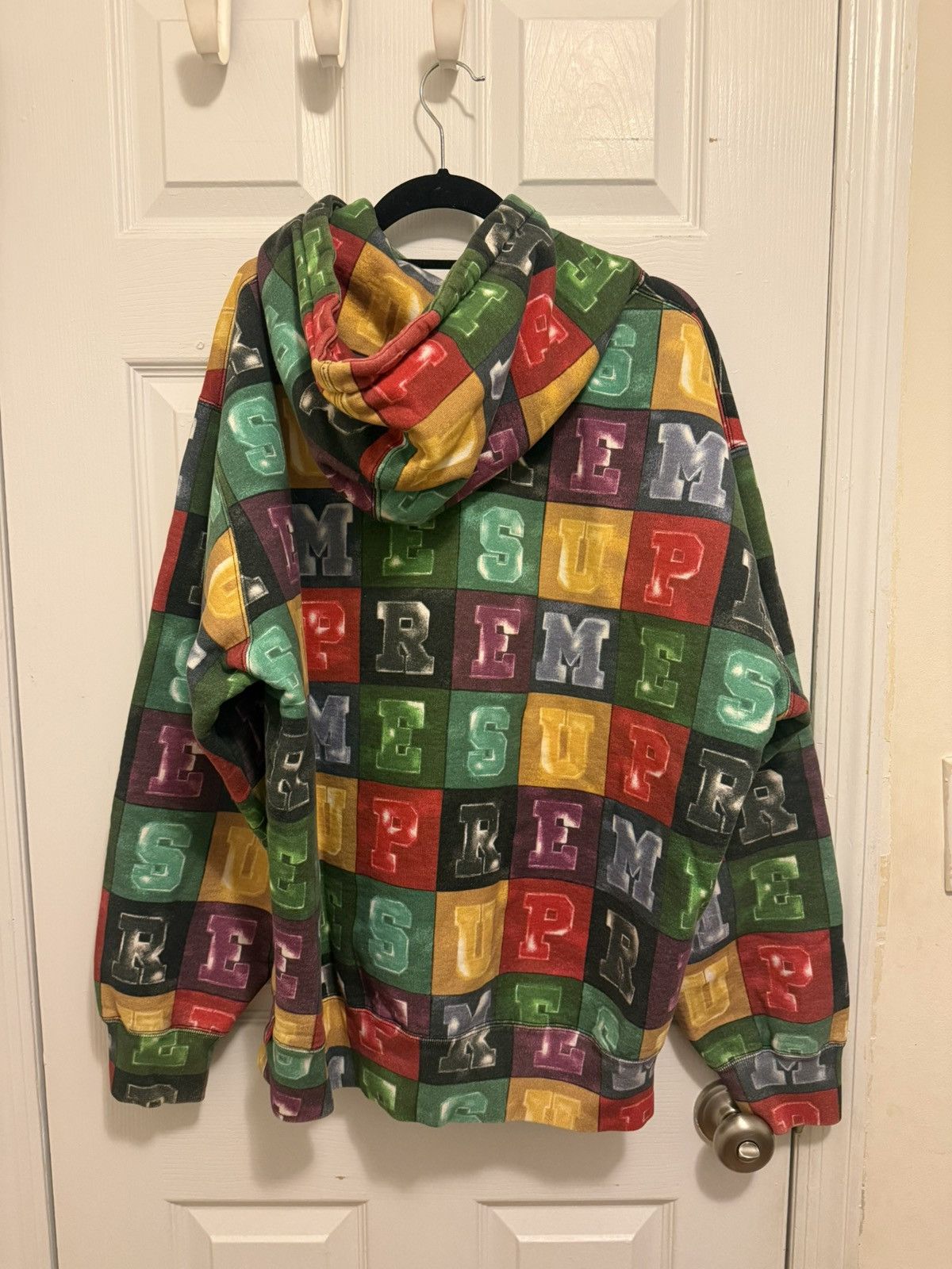 Supreme Supreme Blocks Multicolor Hoodie Size US M / EU 48-50 / 2 - 2 Thumbnail