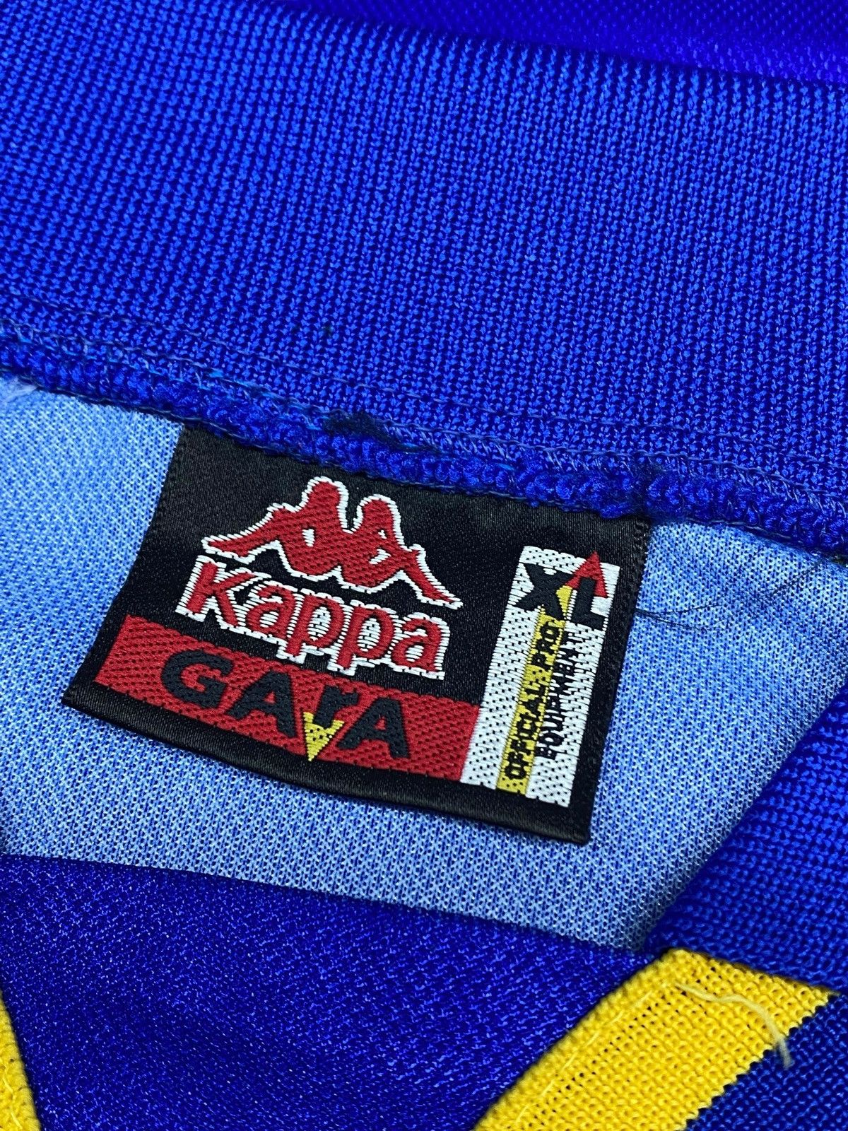 Kappa Vintage Kappa Juventus 1994 1995 Away Football Shirt Danone Size US XL / EU 56 / 4 - 23 Thumbnail