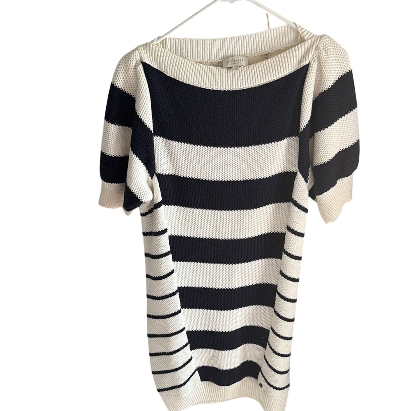 Ted Baker Ted Baker Wrap Neck Sweater Dress Size M / US 6-8 / IT 42-44 - 6 Thumbnail