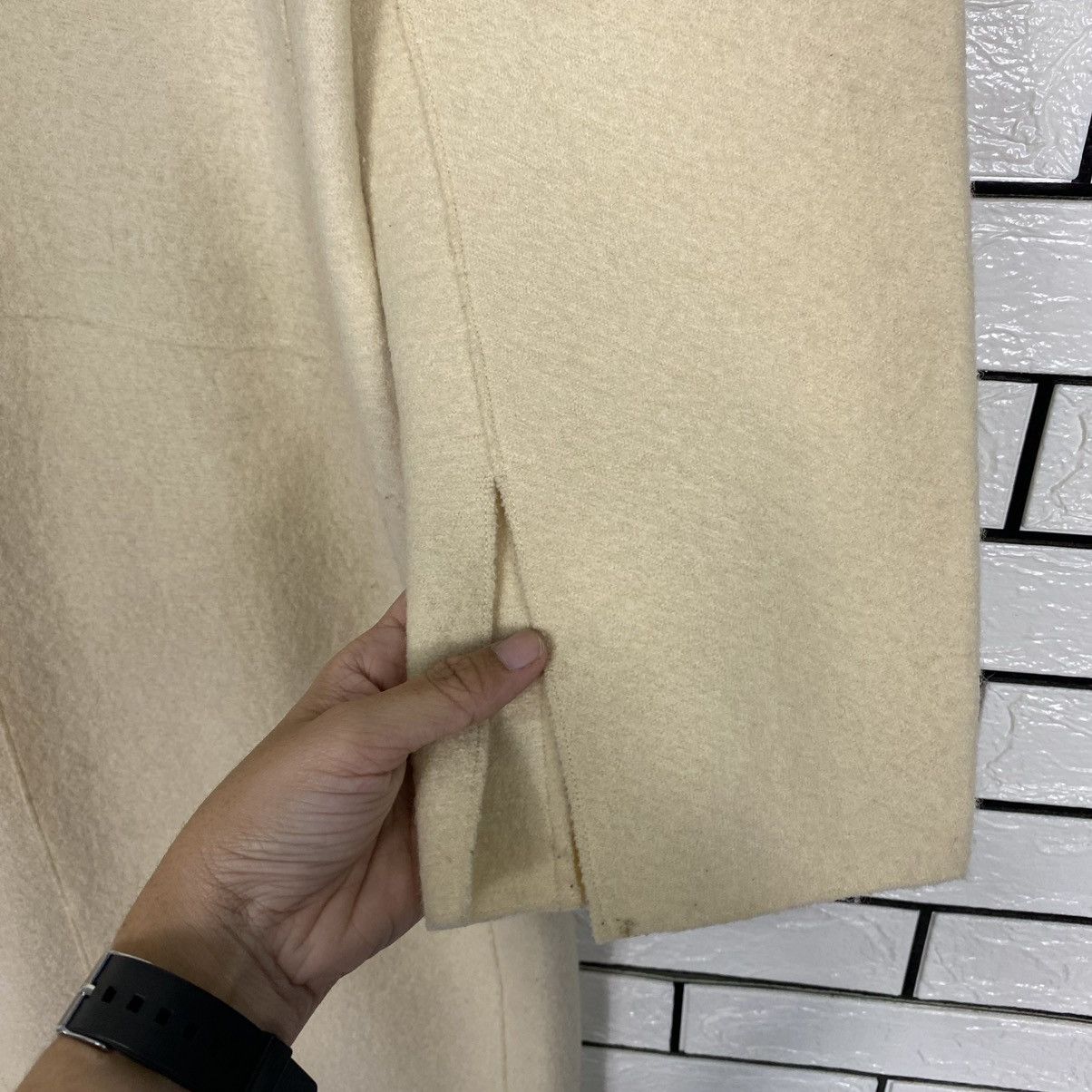 Chanel 🔥VINTAGE LONG JACKET DRESS BUTTON CHANEL WOOL Size XS / US 0-2 / IT 36-38 - 16 Thumbnail