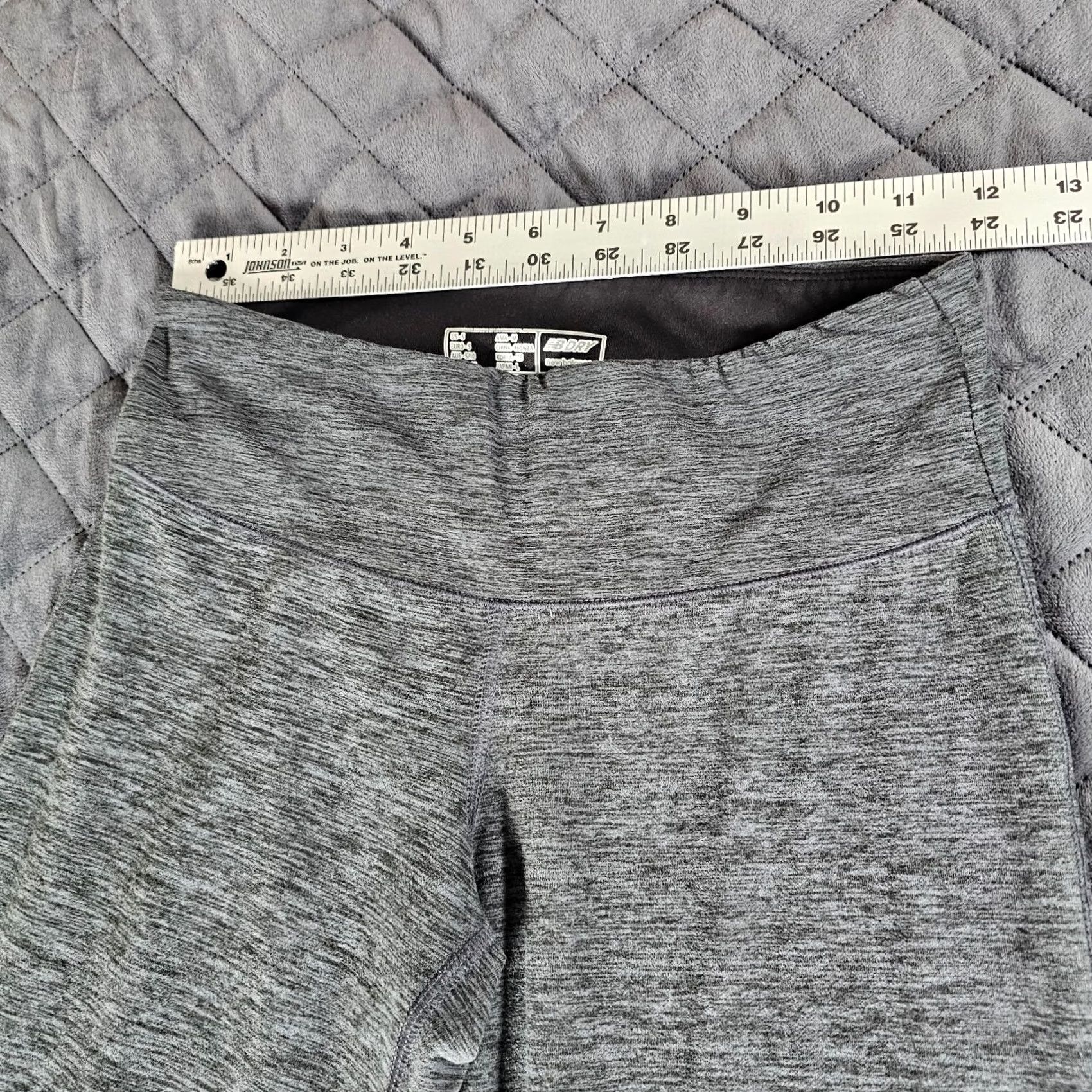 New Balance New Balance Pants Women's S Gray Straight Leg Joggers Yoga Pants Gym Activewear Side Elastic Waist 31 Inseam Size 28" / US 6 / IT 42 - 4 Thumbnail