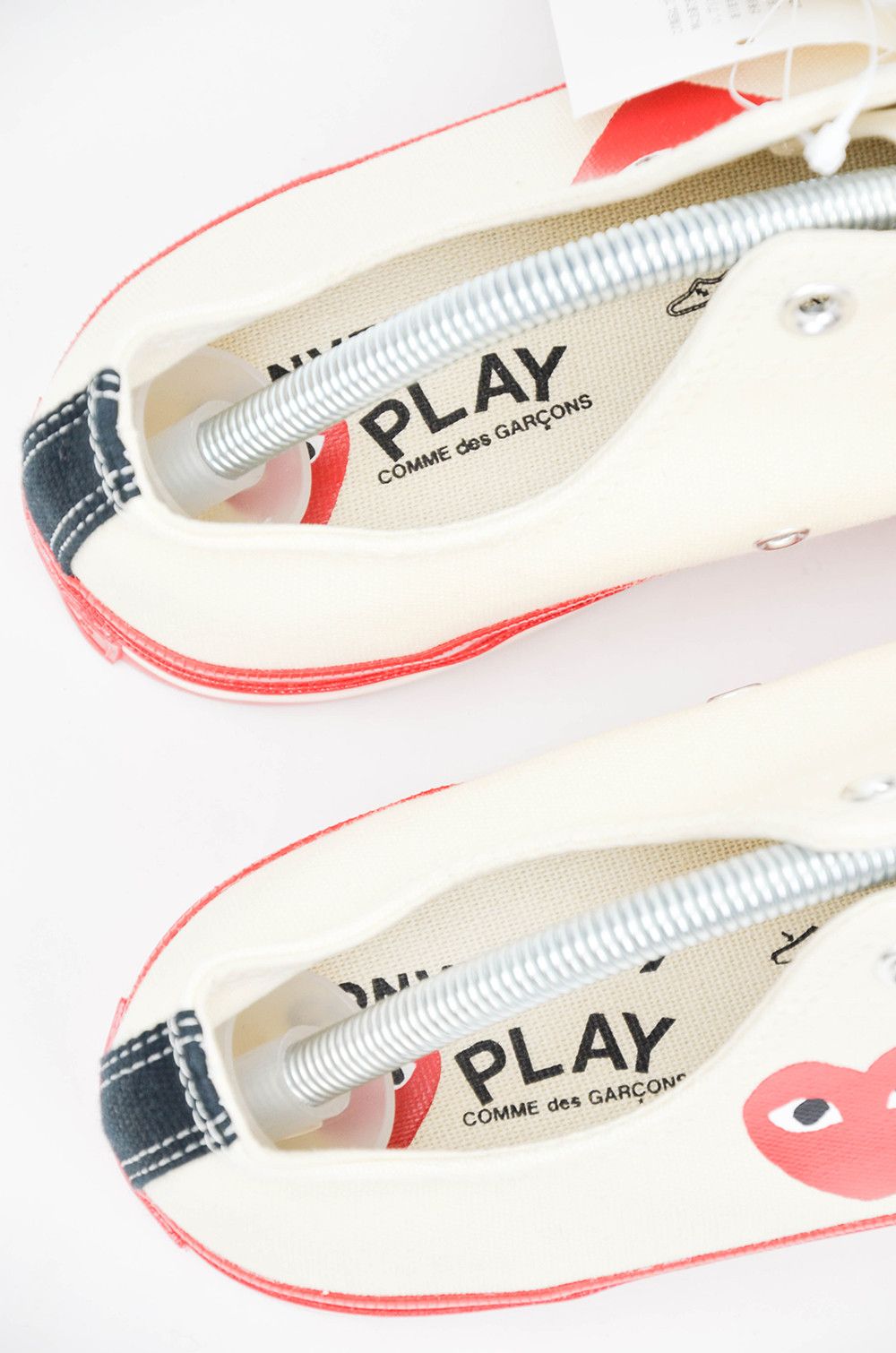 Comme des Garcons × Vans CDG Play Converse Chuck Taylor Low Red Sole Sneakers US 10 Size US 10 / EU 43 - 13 Thumbnail