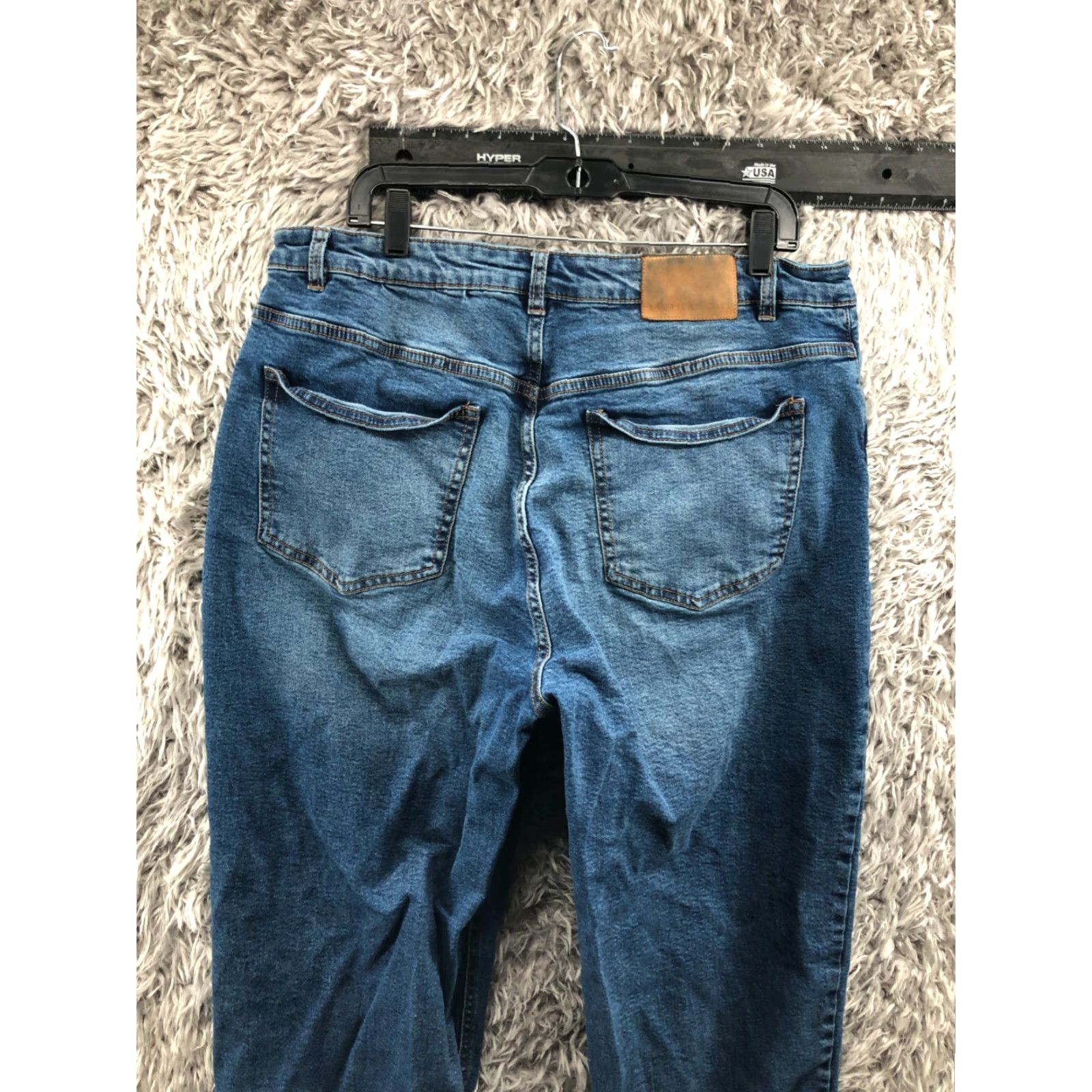 Vintage American Tall Jada Mom Jeans Size 34 Womens Medium Wash Blue Size 24" / US 00 / IT 34 - 7 Thumbnail