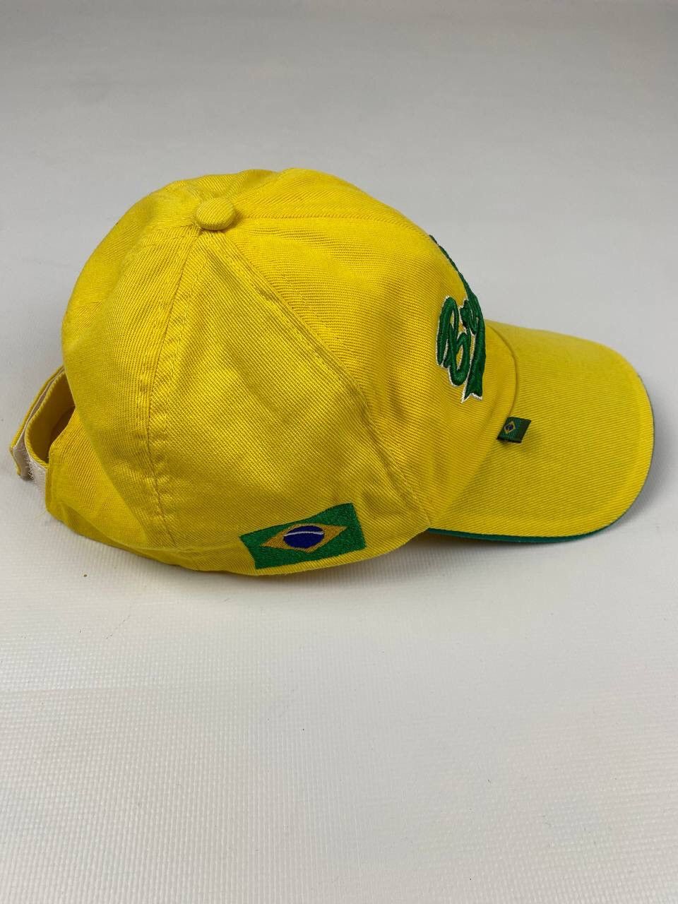 Vintage Vintage Brasil Cap Fifa World Cup Football Style Size ONE SIZE - 4 Thumbnail