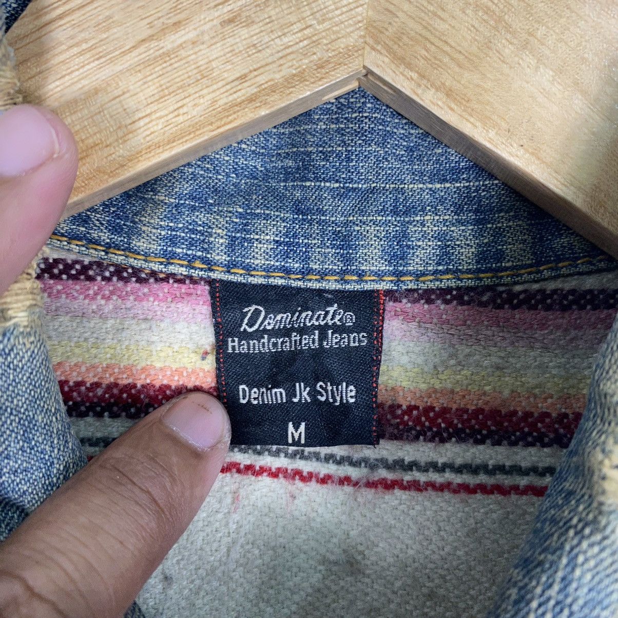 Japanese Brand Denim JK Style Distressed Denim Jacket Size US M / EU 48-50 / 2 - 18 Thumbnail