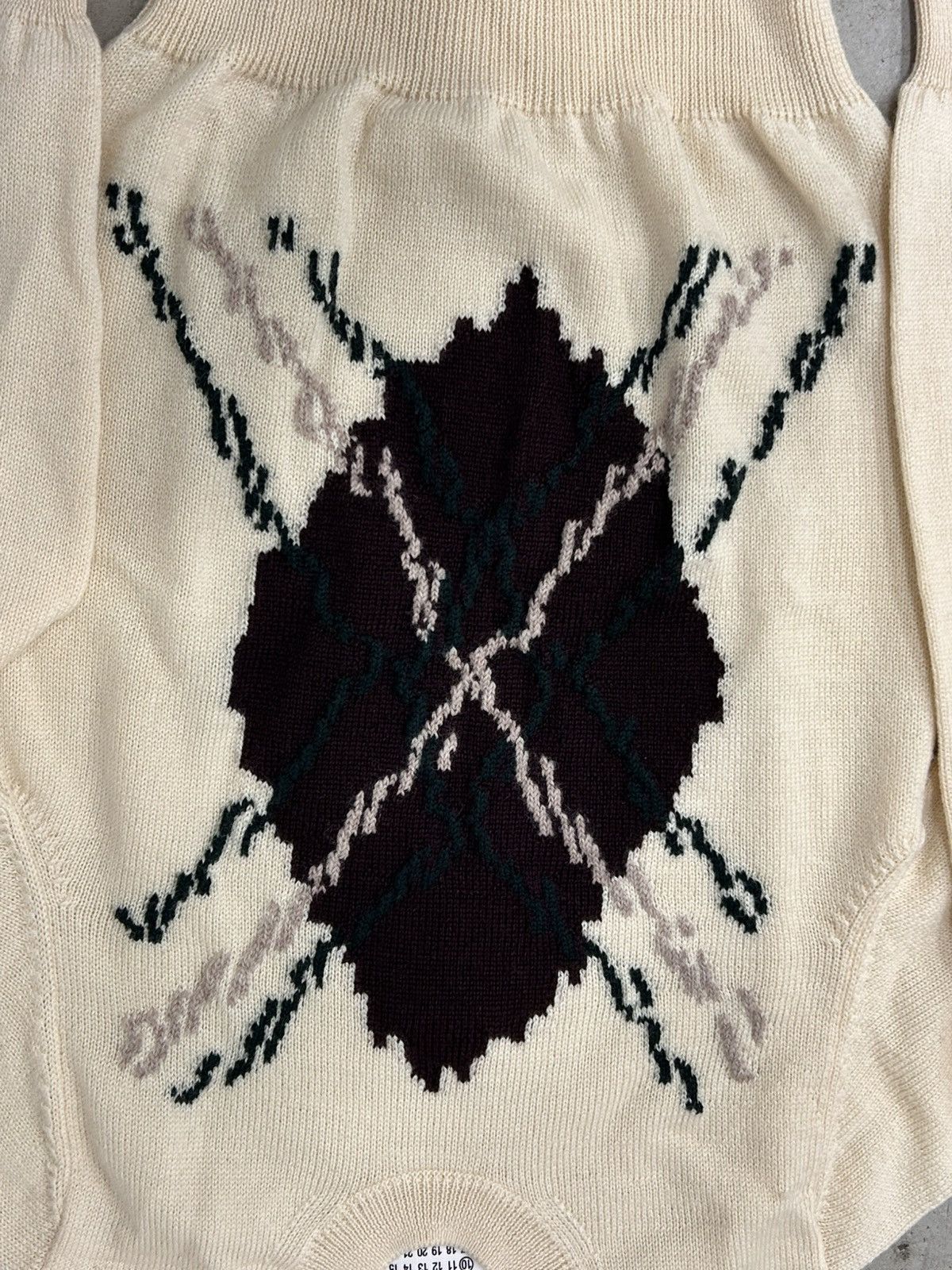 Maison Margiela Margiela wool knitted sweater [Preloved - AW2016 - Diamond] Size US M / EU 48-50 / 2 - 4 Thumbnail