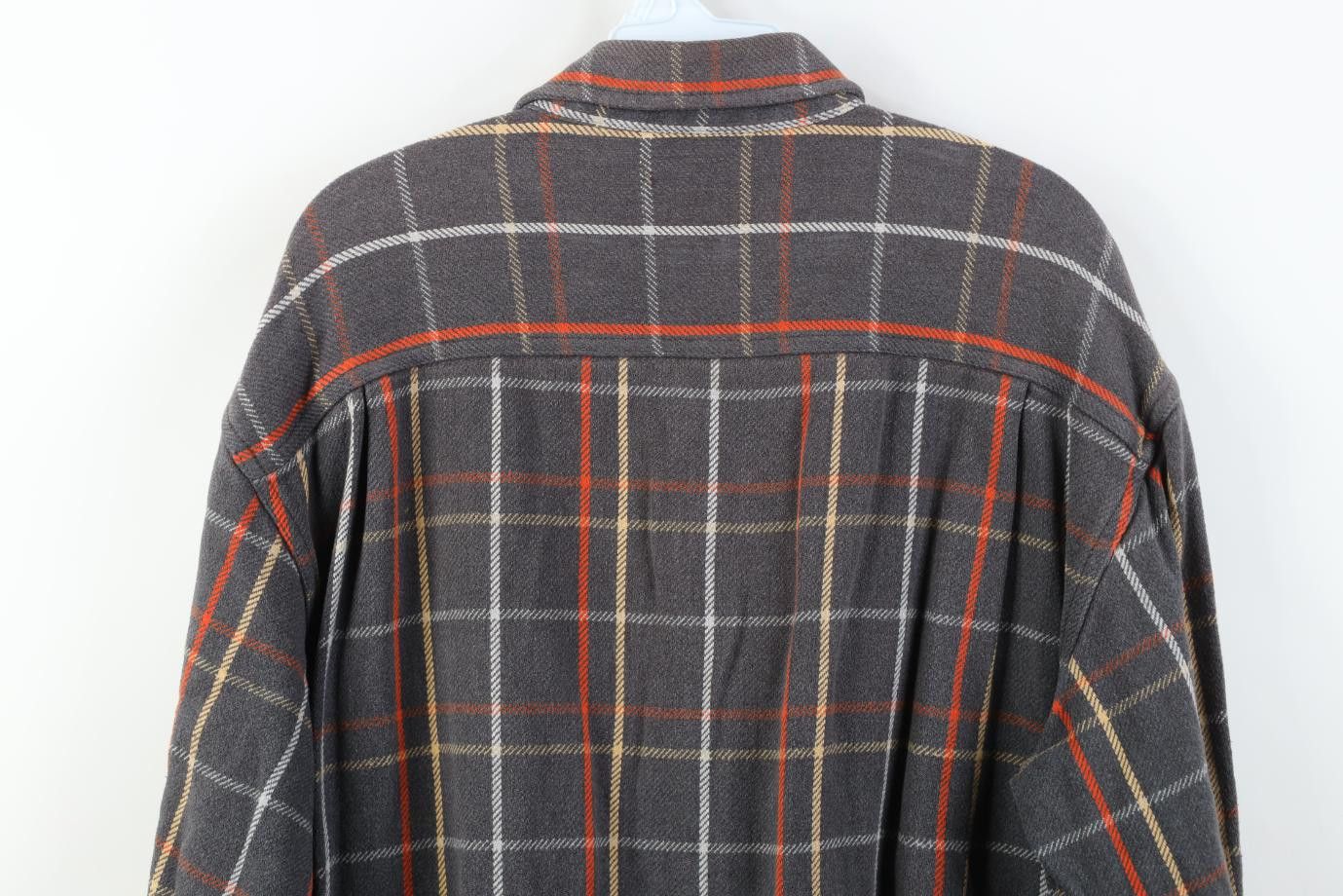 Vintage Vintage 90s Streetwear Heavyweight Flannel Button Shirt Size US L / EU 52-54 / 3 - 10 Thumbnail