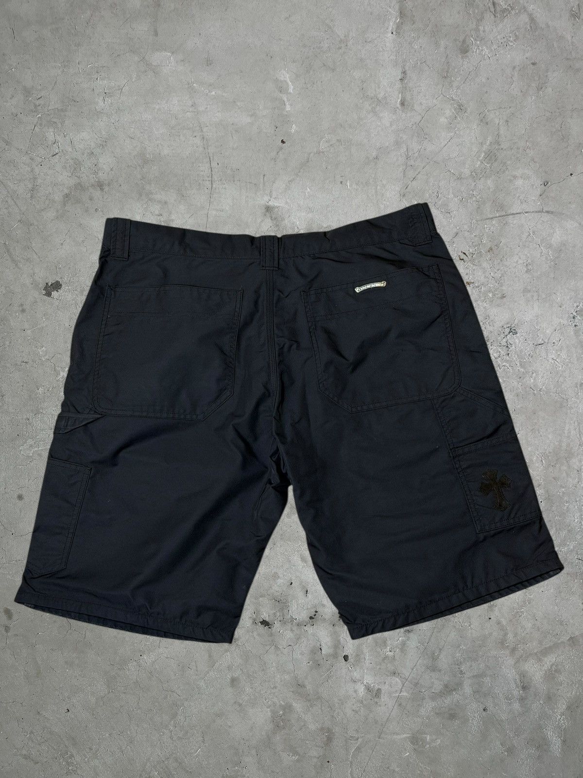 Chrome Hearts Chrome Hearts Carpenter Nylon Leather Patch Shorts Size US 38 / EU 54 - 2 Thumbnail
