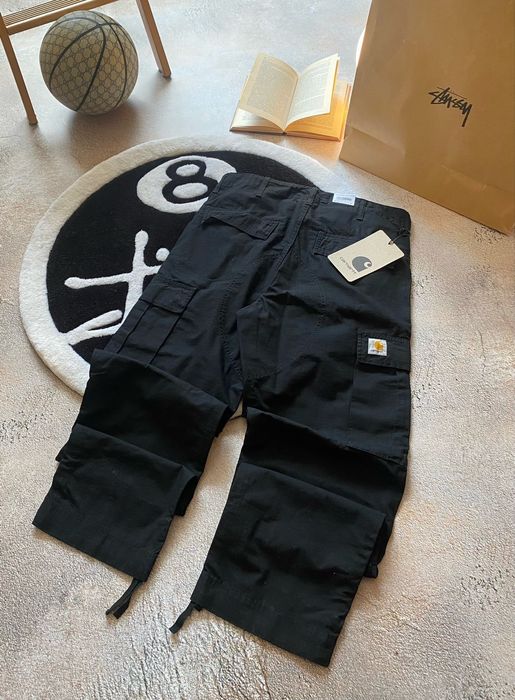 Carhartt WIP Regular Cargo Pants (black)