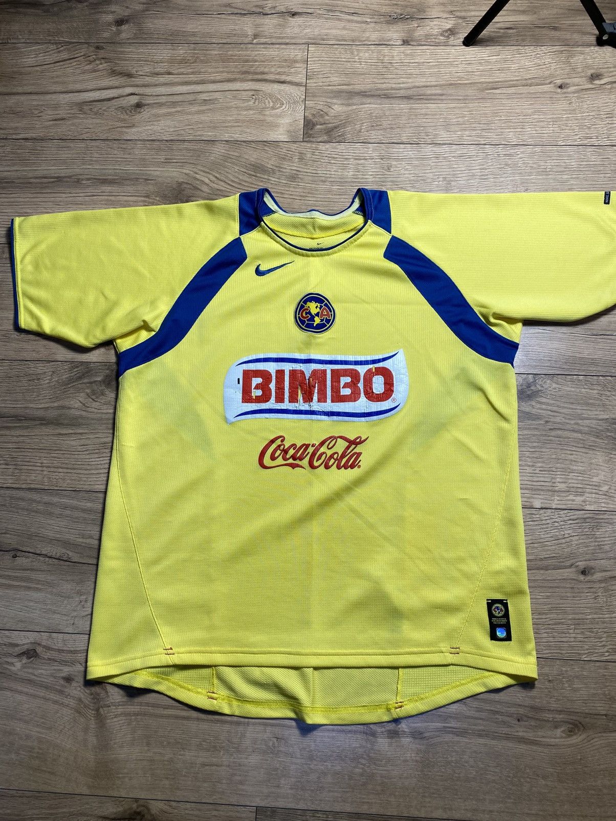 Nike Vintage 2005-2006 Club America Nike Sphere Dry Home Jersey L Size US L / EU 52-54 / 3 - 1 Thumbnail