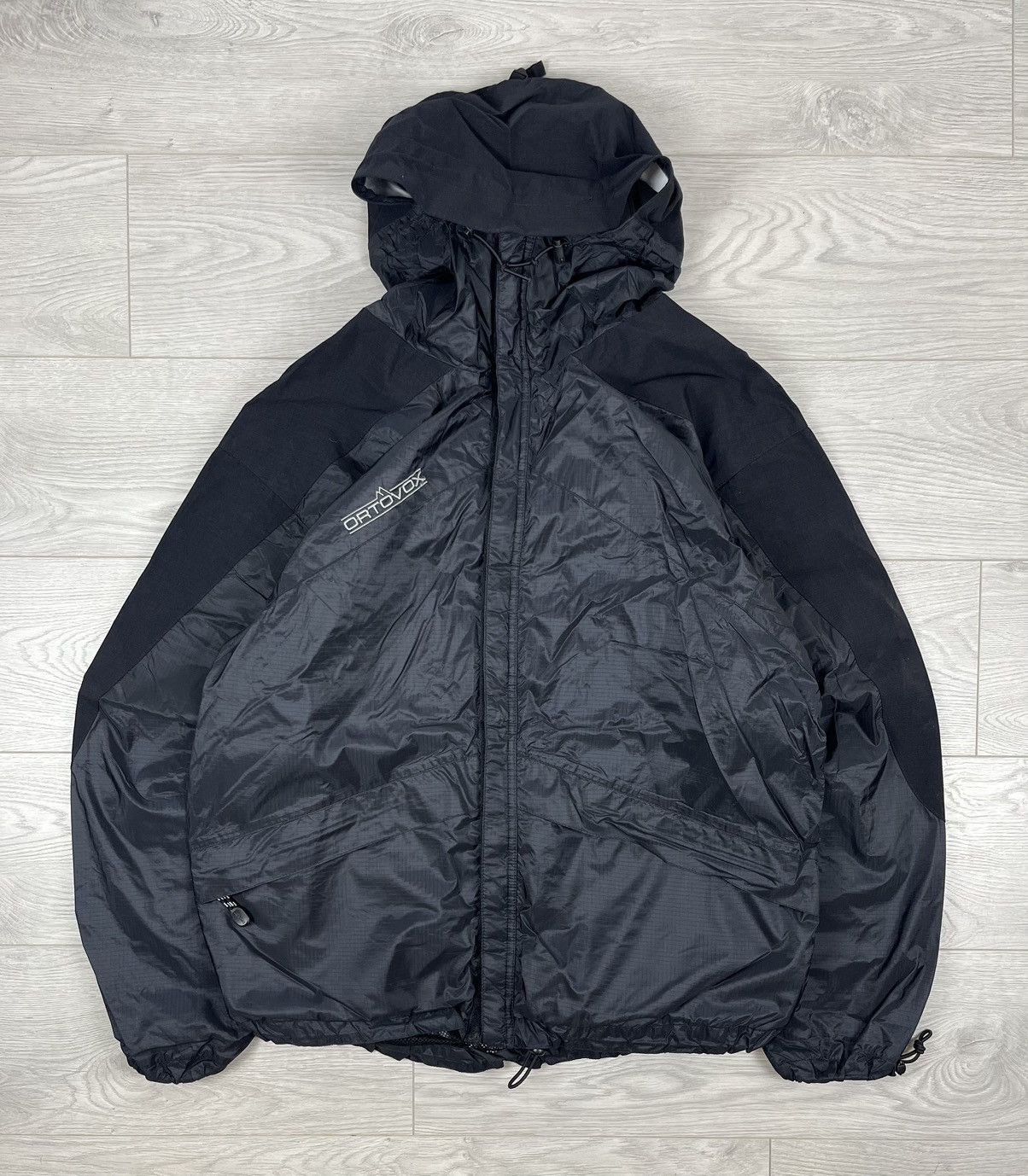 ORTOVOX Ortovox Black Rain Membrane Outdoor Jacket Size US L / EU 52-54 / 3 - 1 Thumbnail
