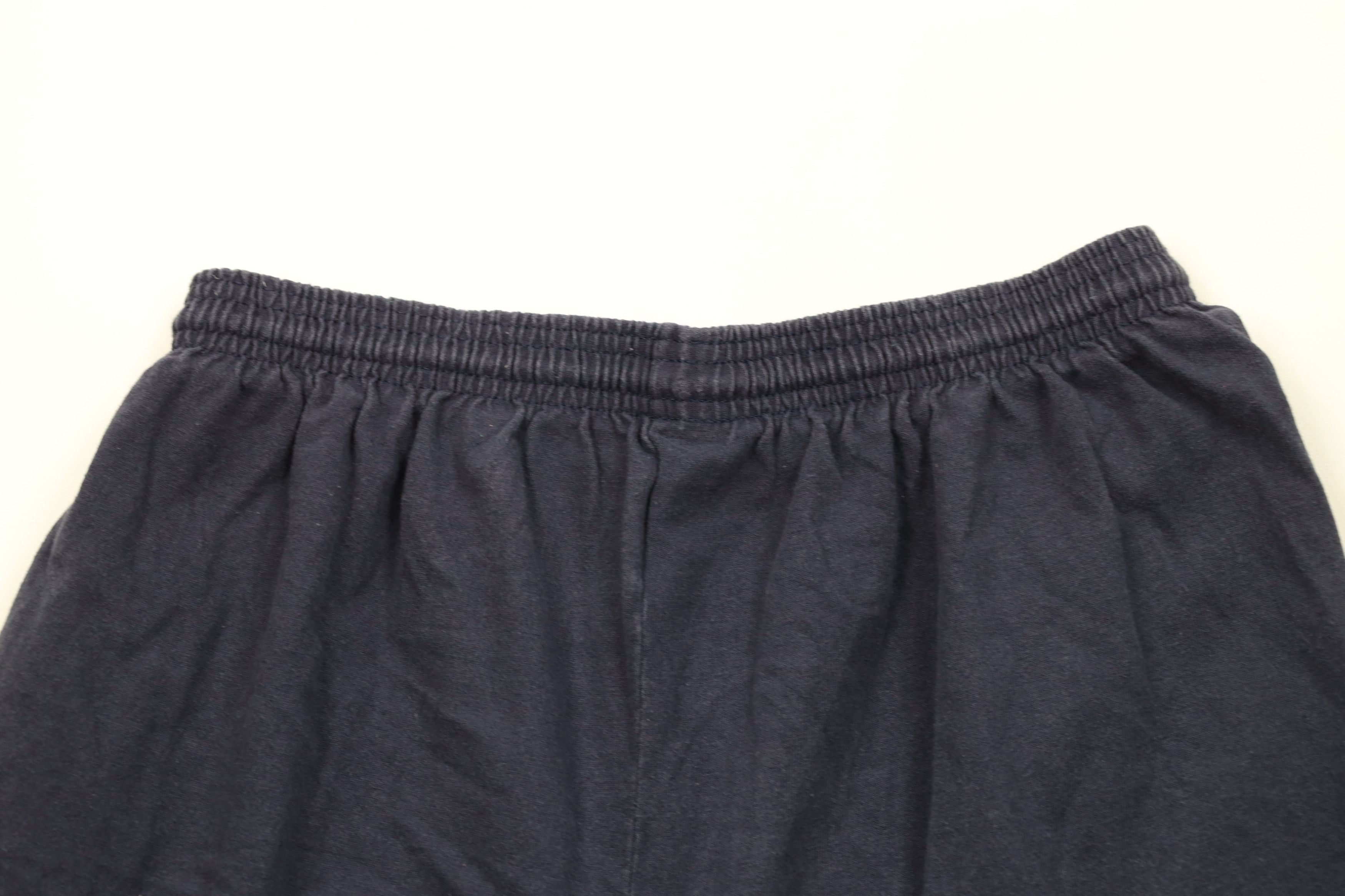 Vintage Vintage 90s University of Michigan Above Knee Shorts Blue Size US 36 / EU 52 - 11 Thumbnail