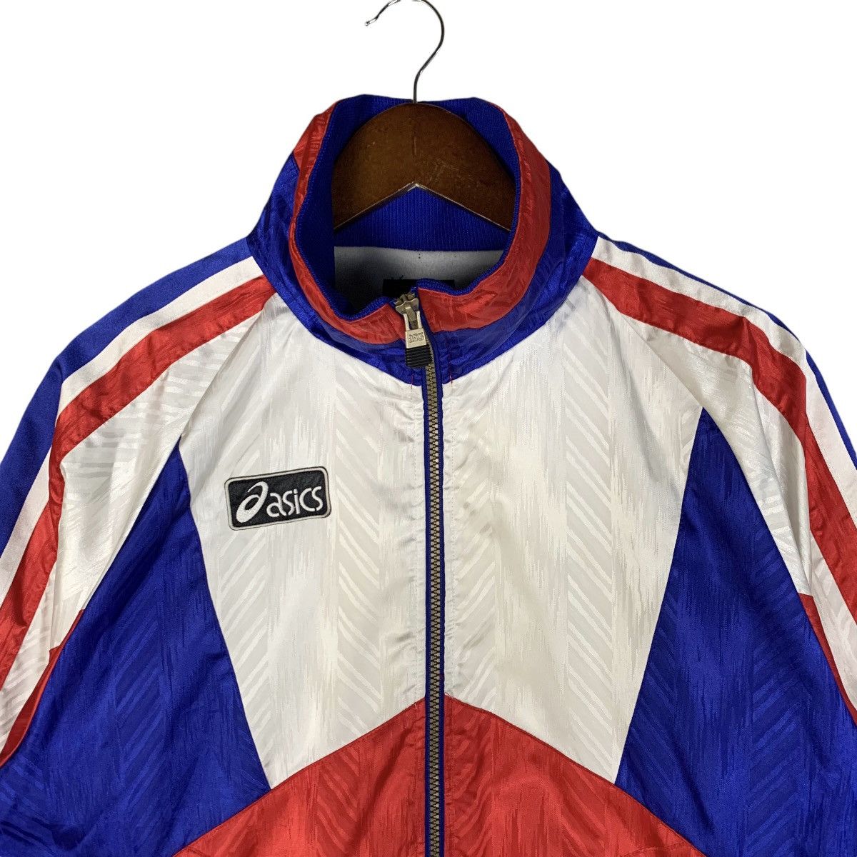 Asics × Japanese Brand × Vintage Vintage Asics Football Gear S.U.E Fc Zip Up Jacket Size L Size US L / EU 52-54 / 3 - 2 Thumbnail