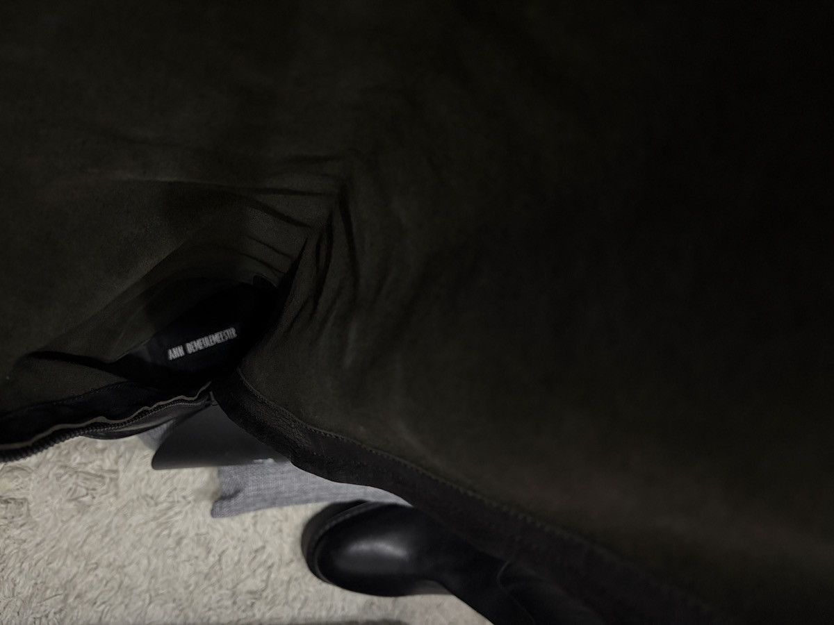 Ann Demeulemeester Ann Demeulemeester 2012 Spiral Zipper Leather High Boots Size US 7 / IT 37 - 11 Thumbnail