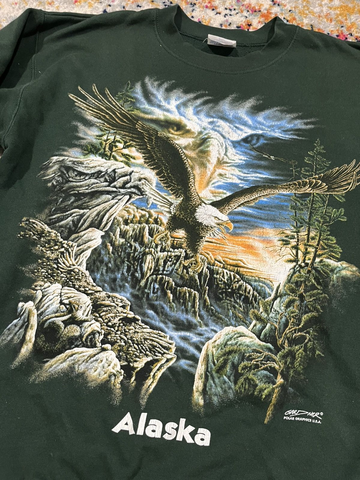 Hanes Vintage Eagle hoodie Medium Size US M / EU 48-50 / 2 - 1 Thumbnail